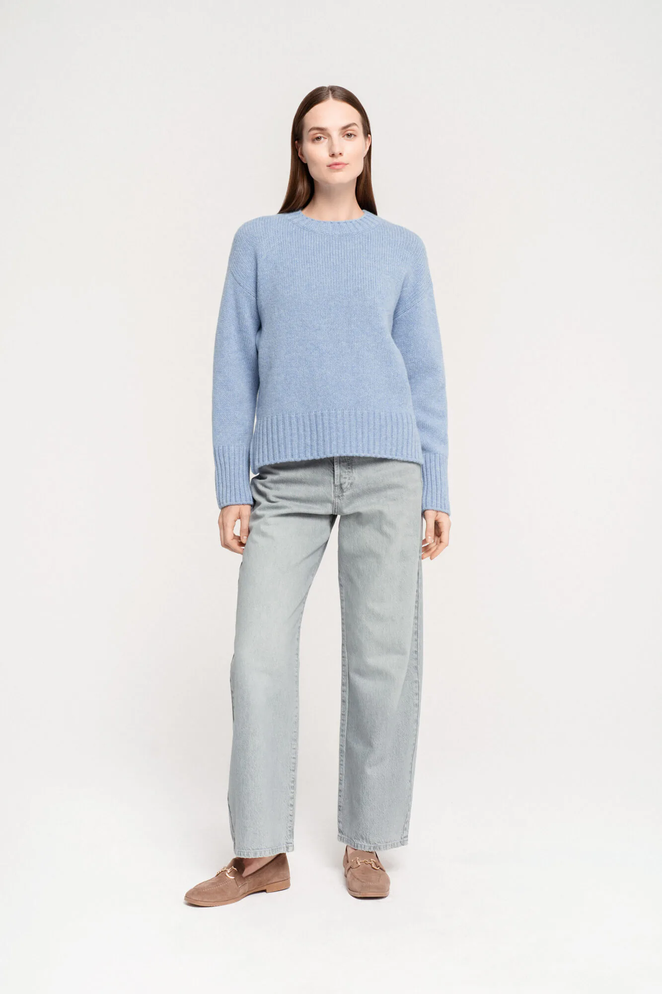 PULLOVER MARI AUS KASCHMIR UND MERINOWOLLE