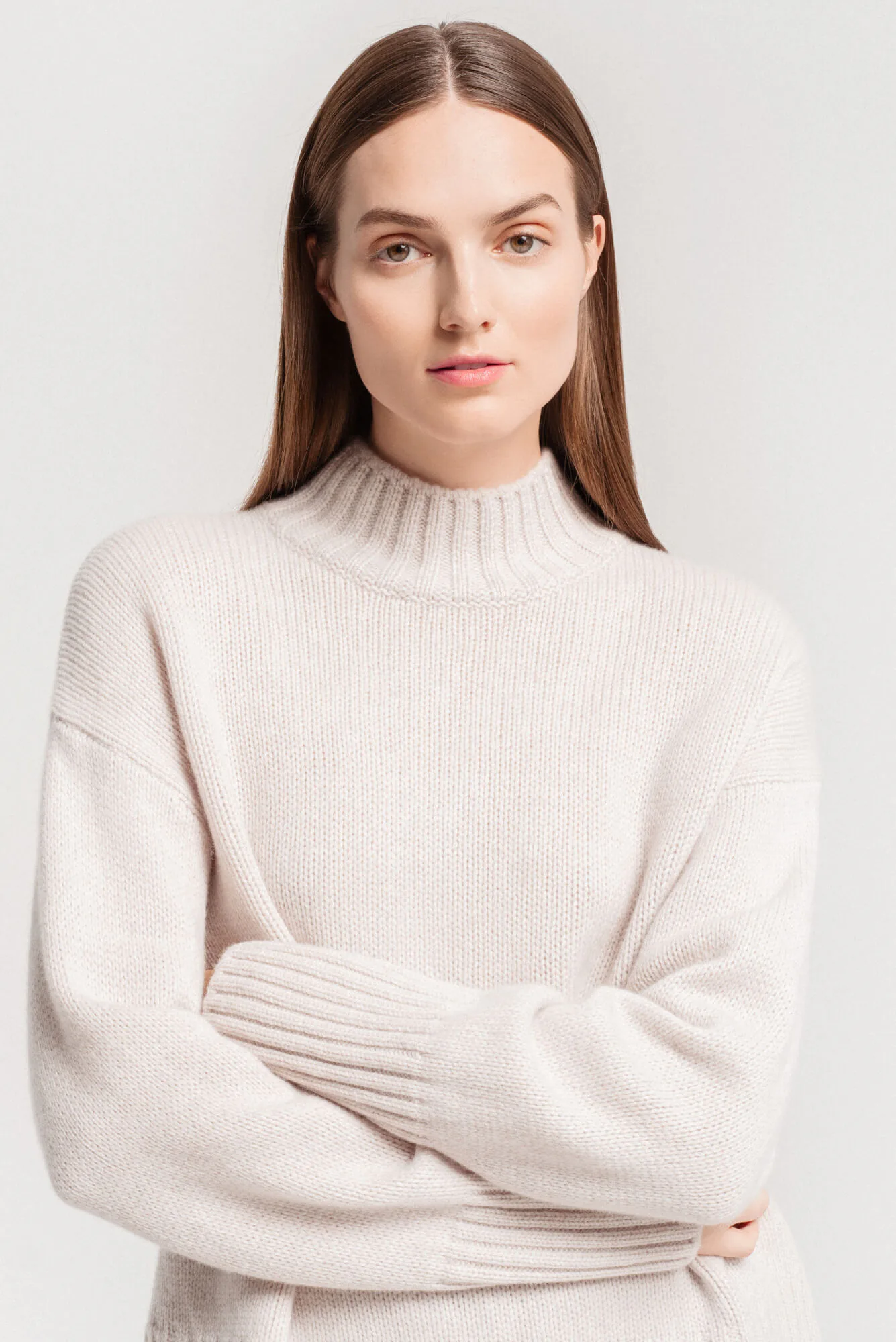 PULLOVER SANDRA AUS KASCHMIR UND MERINOWOLLE