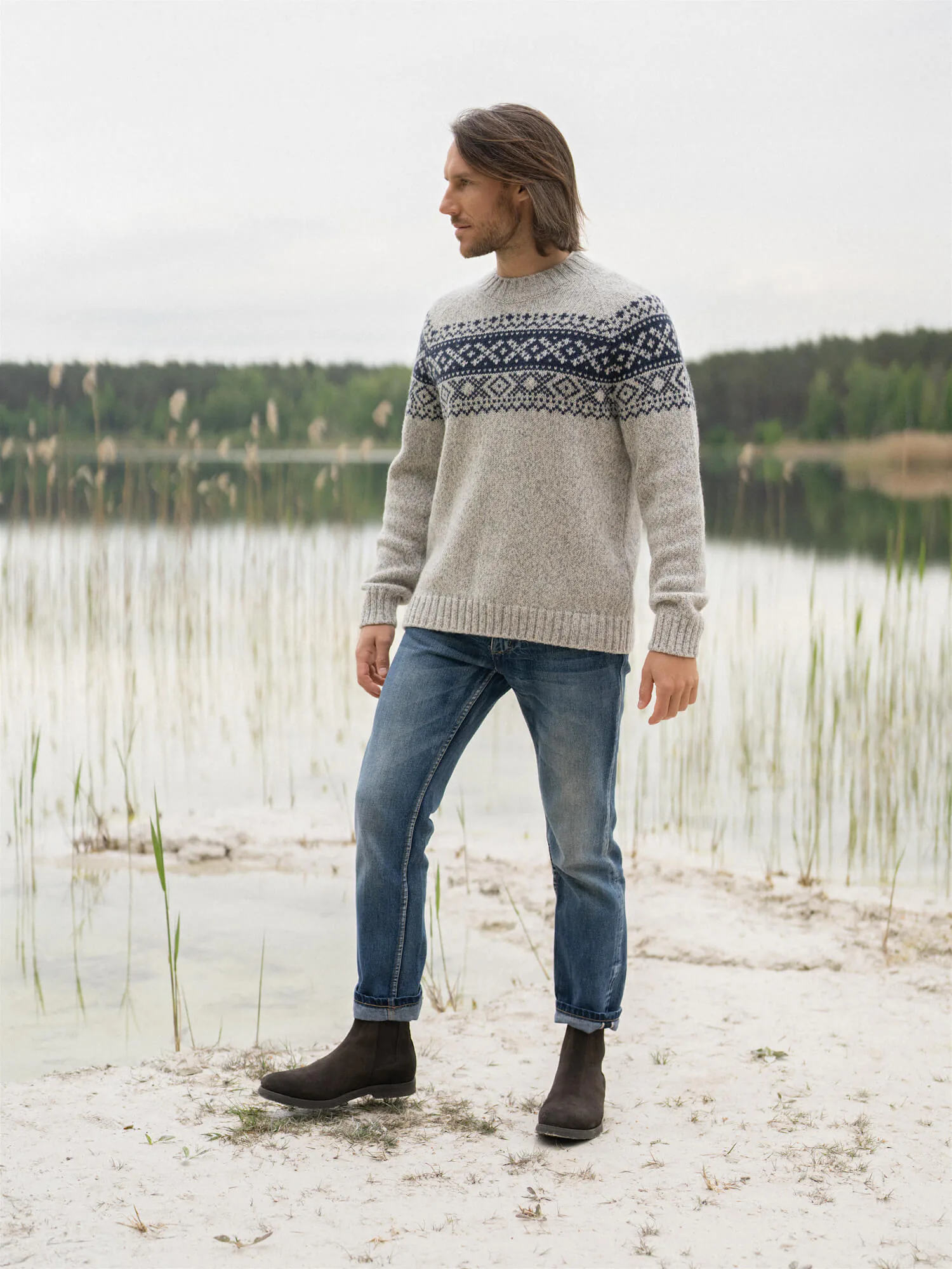 PULLOVER FRODE AUS MERINOWOLLE