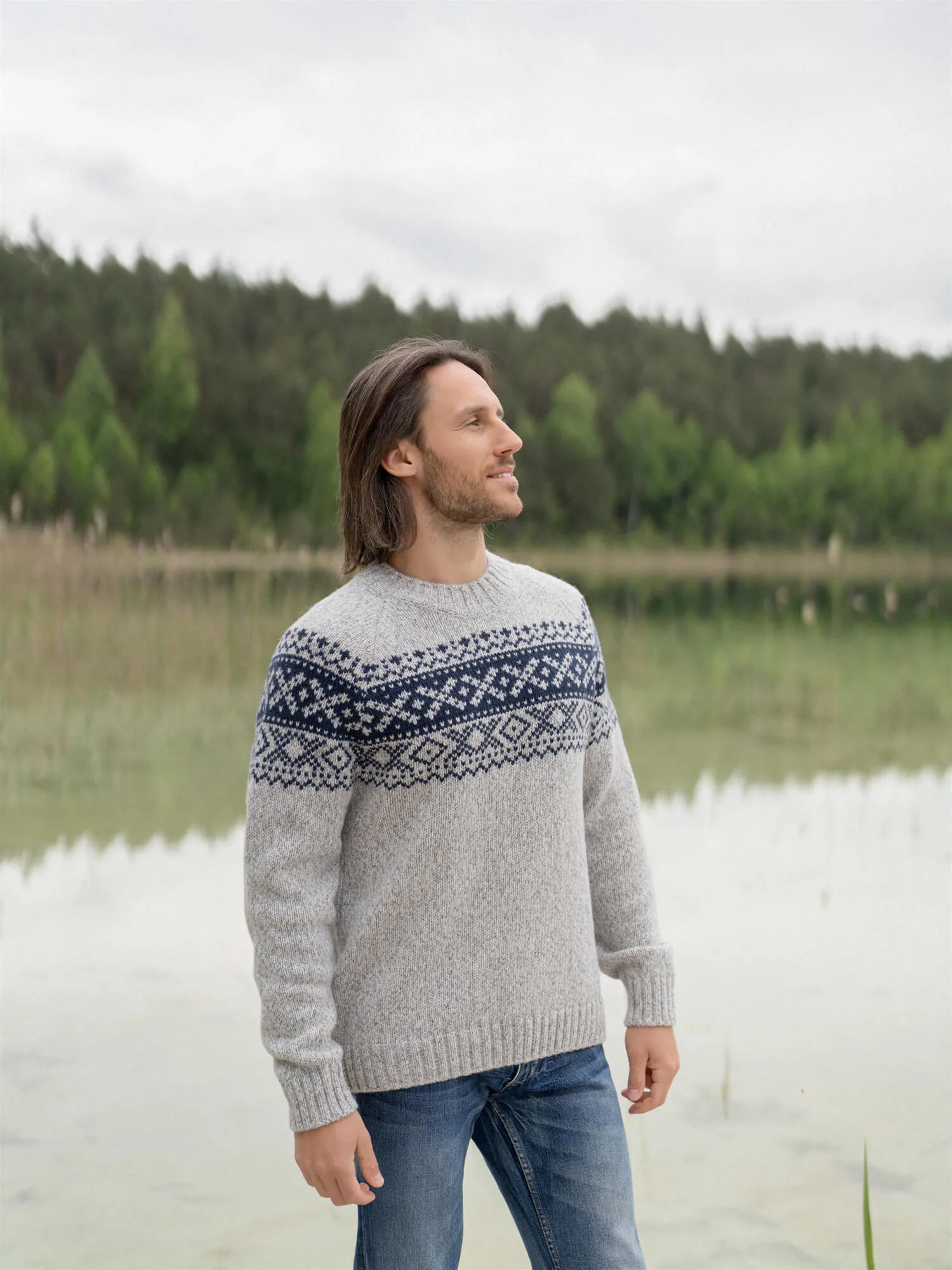 PULLOVER FRODE AUS MERINOWOLLE