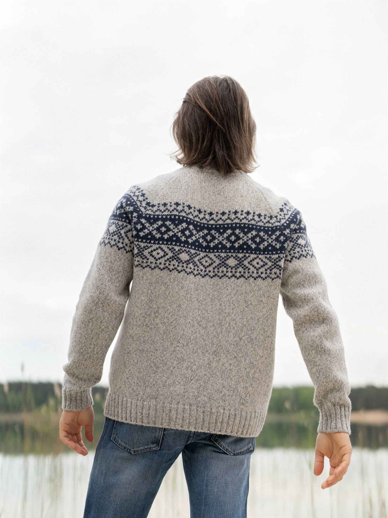 PULLOVER FRODE AUS MERINOWOLLE