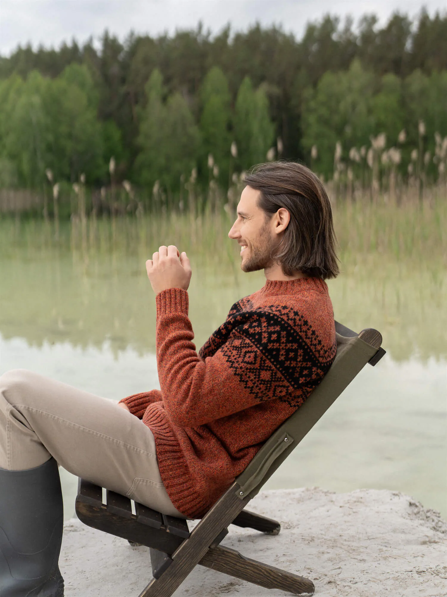 PULLOVER AUGUST AUS MERINOWOLLE