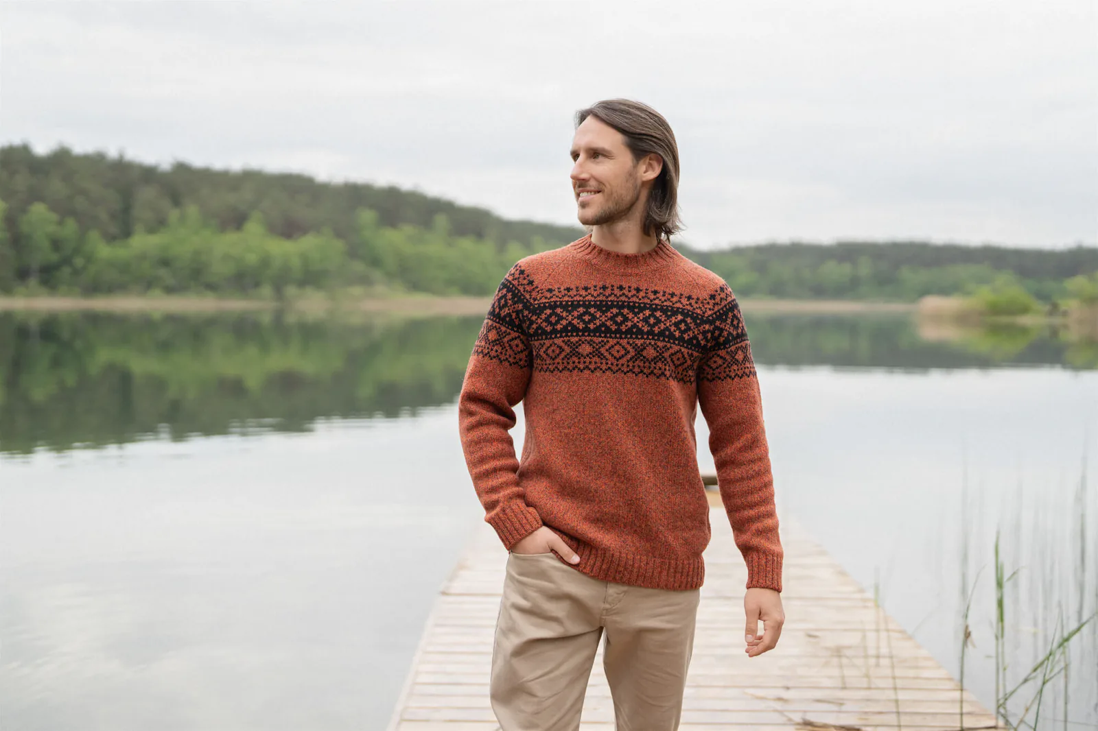 PULLOVER AUGUST AUS MERINOWOLLE