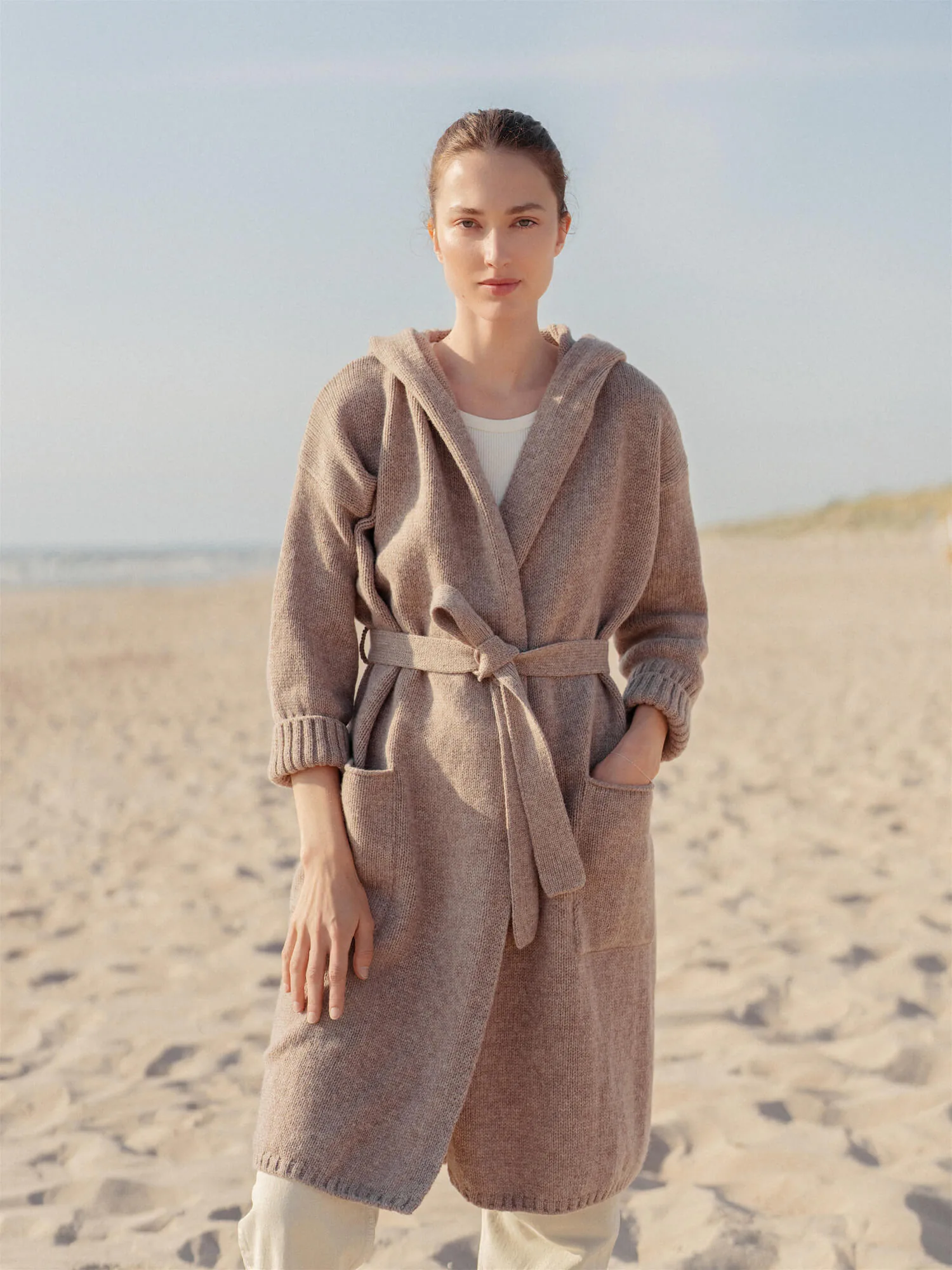 STRICKJACKE IEVA AUS KASCHMIR UND MERINOWOLLE