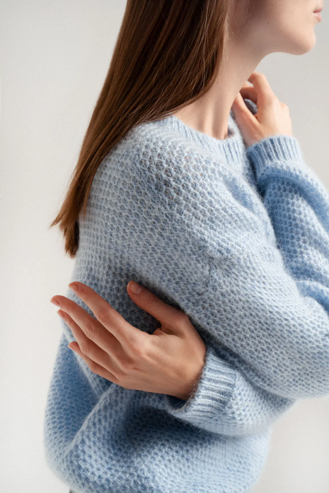 PULLOVER PAULINA AUS MOHAIR