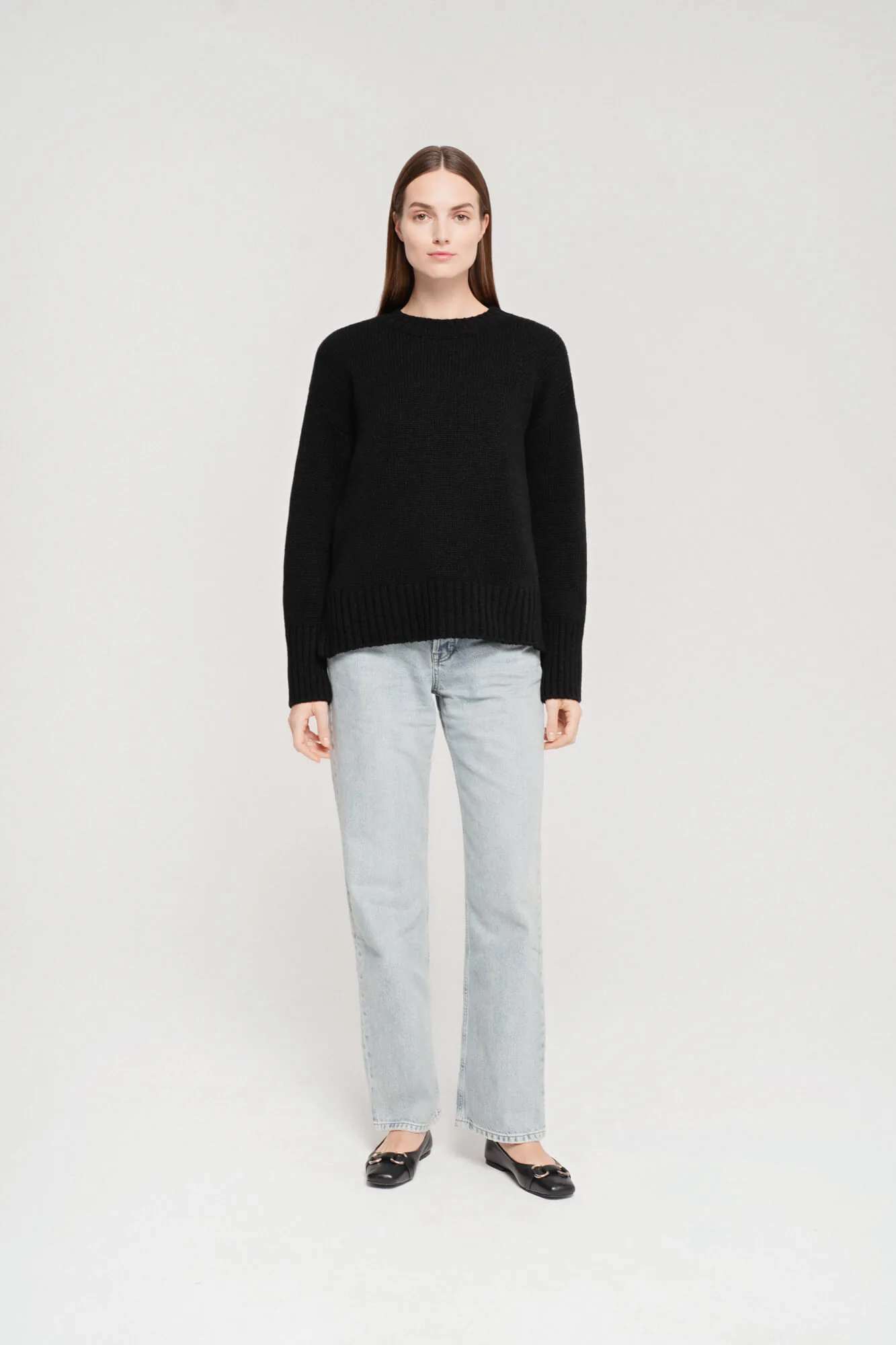 PULLOVER MARI AUS KASCHMIR UND MERINOWOLLE