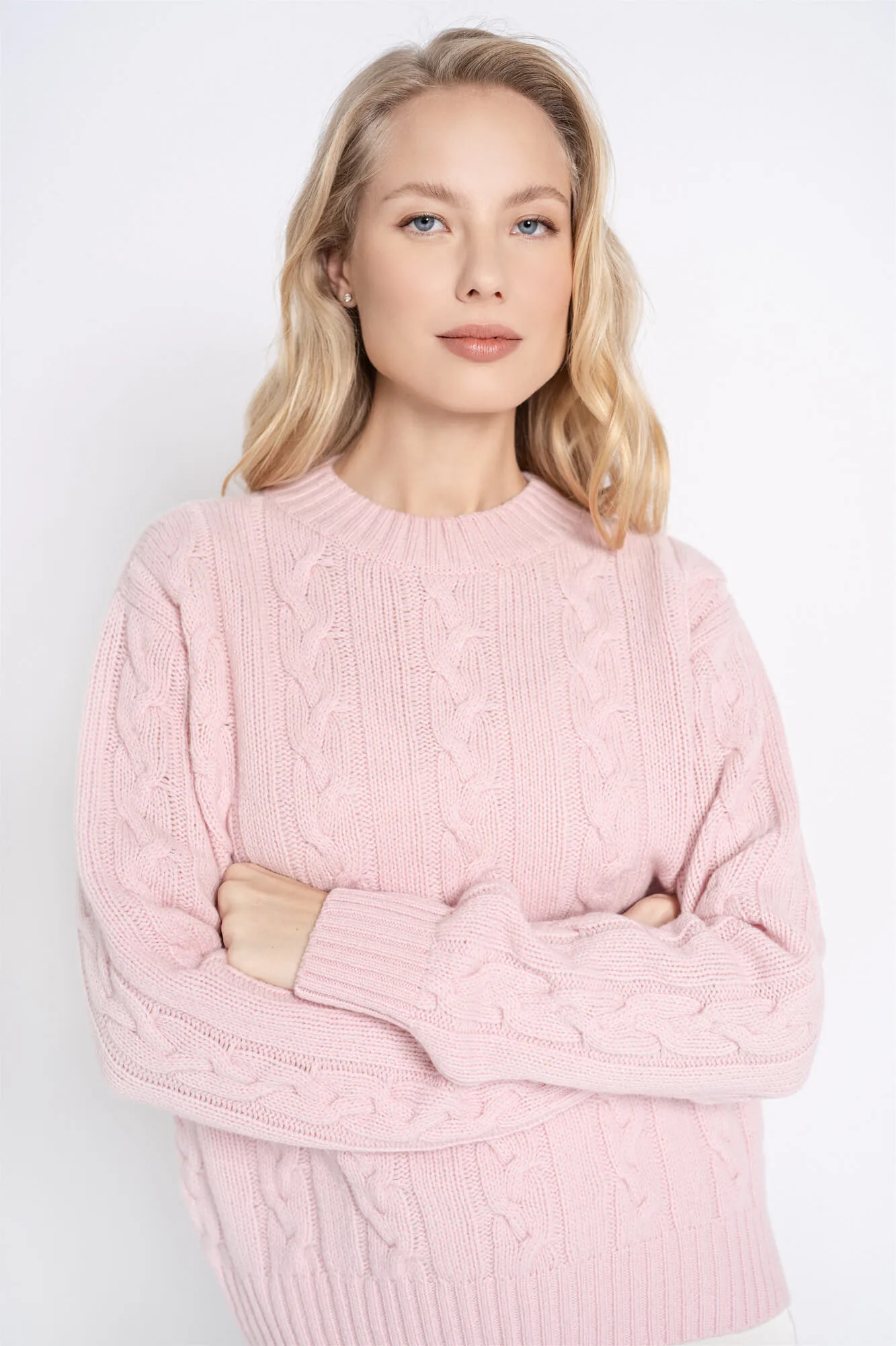 PULLOVER MIGLĖ AUS KASCHMIR UND MERINOWOLLE