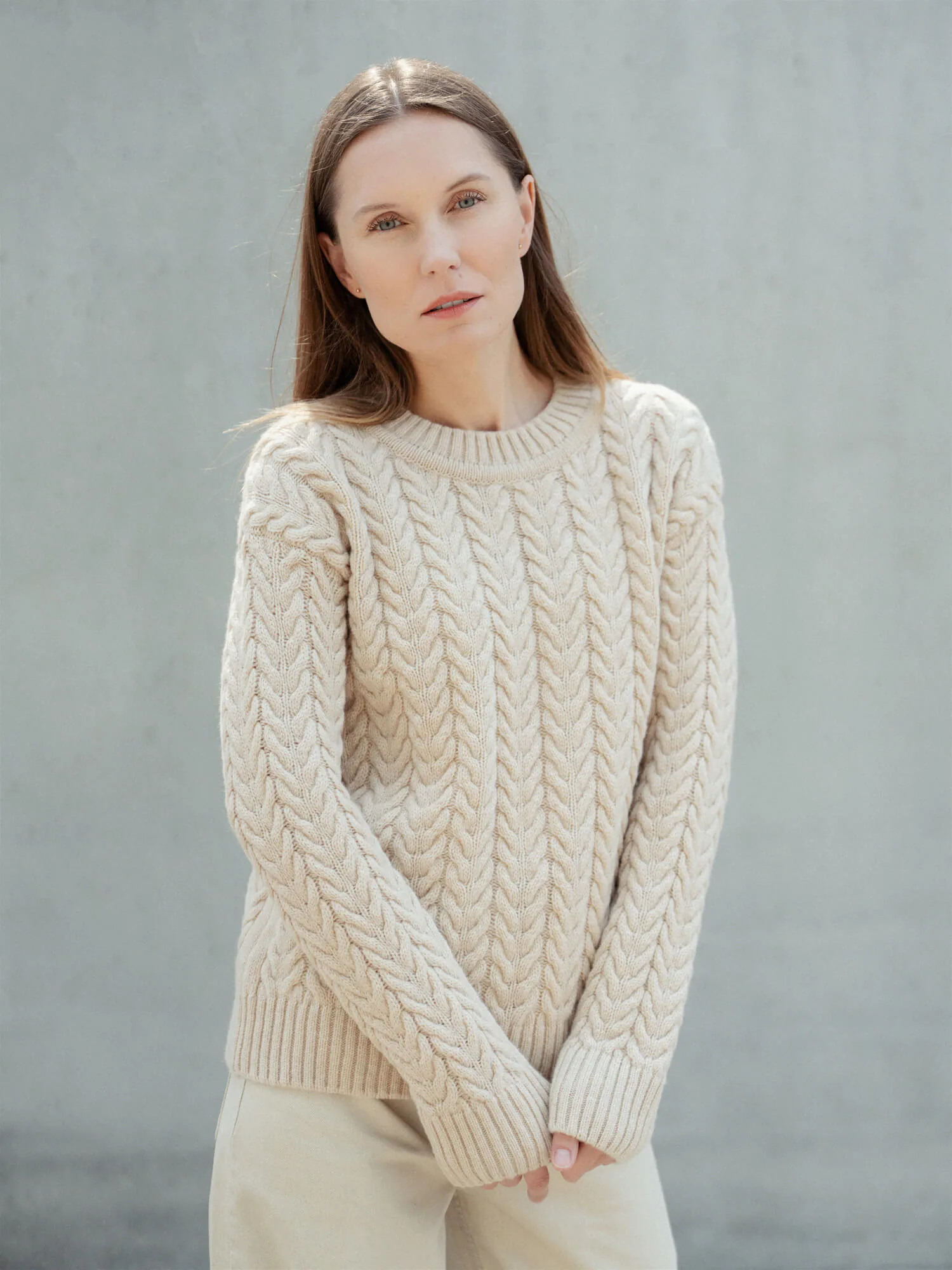 PULLOVER DANA AUS KASCHMIR UND MERINOWOLLE