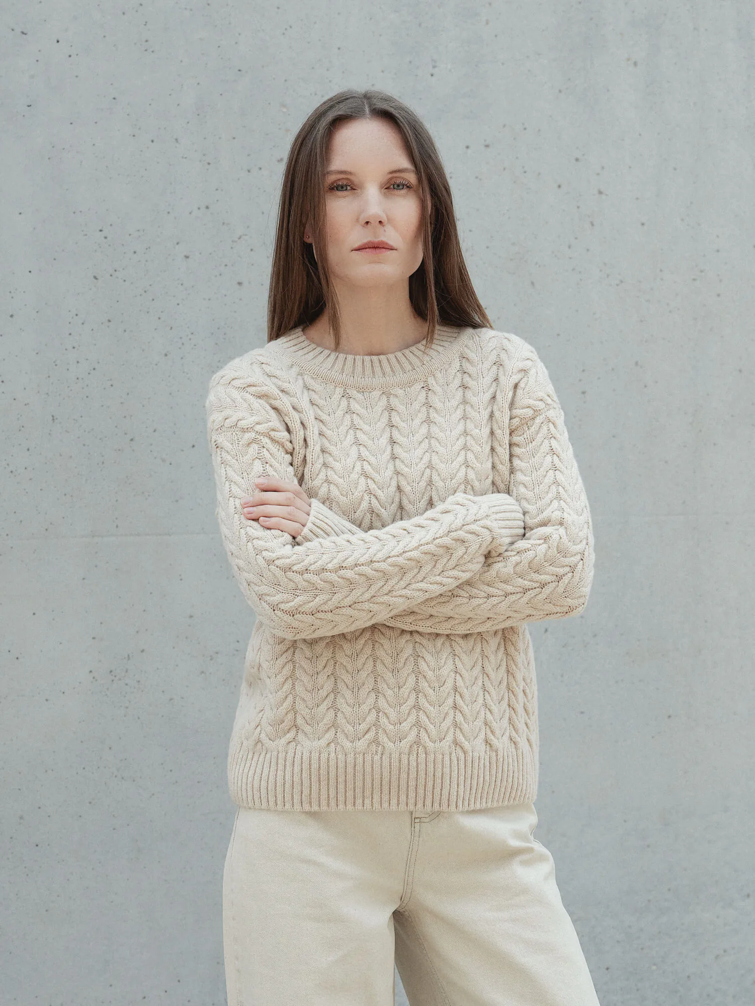 PULLOVER DANA AUS KASCHMIR UND MERINOWOLLE