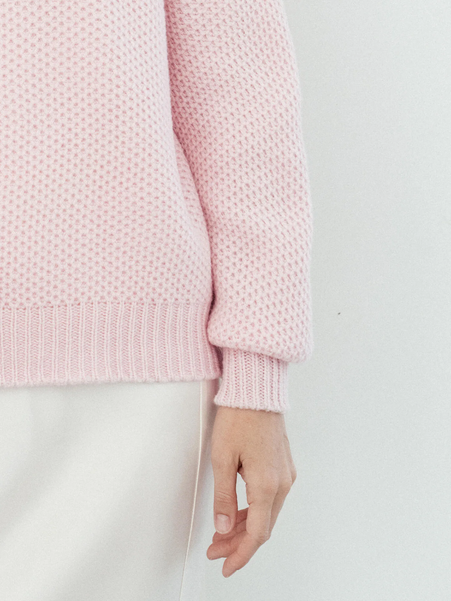 PULLOVER MAGDA AUS KASCHMIR UND MERINOWOLLE