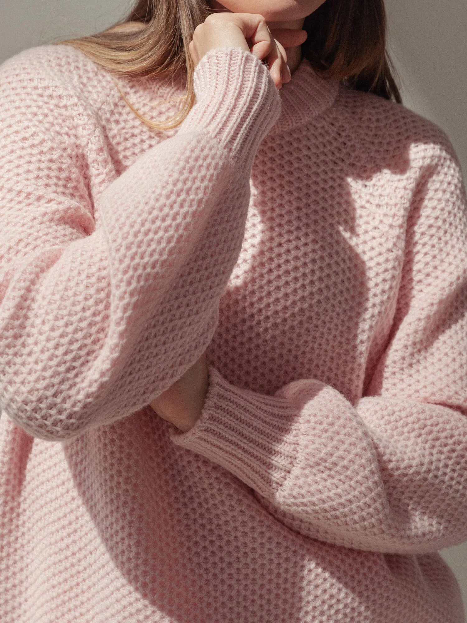 PULLOVER MAGDA AUS KASCHMIR UND MERINOWOLLE