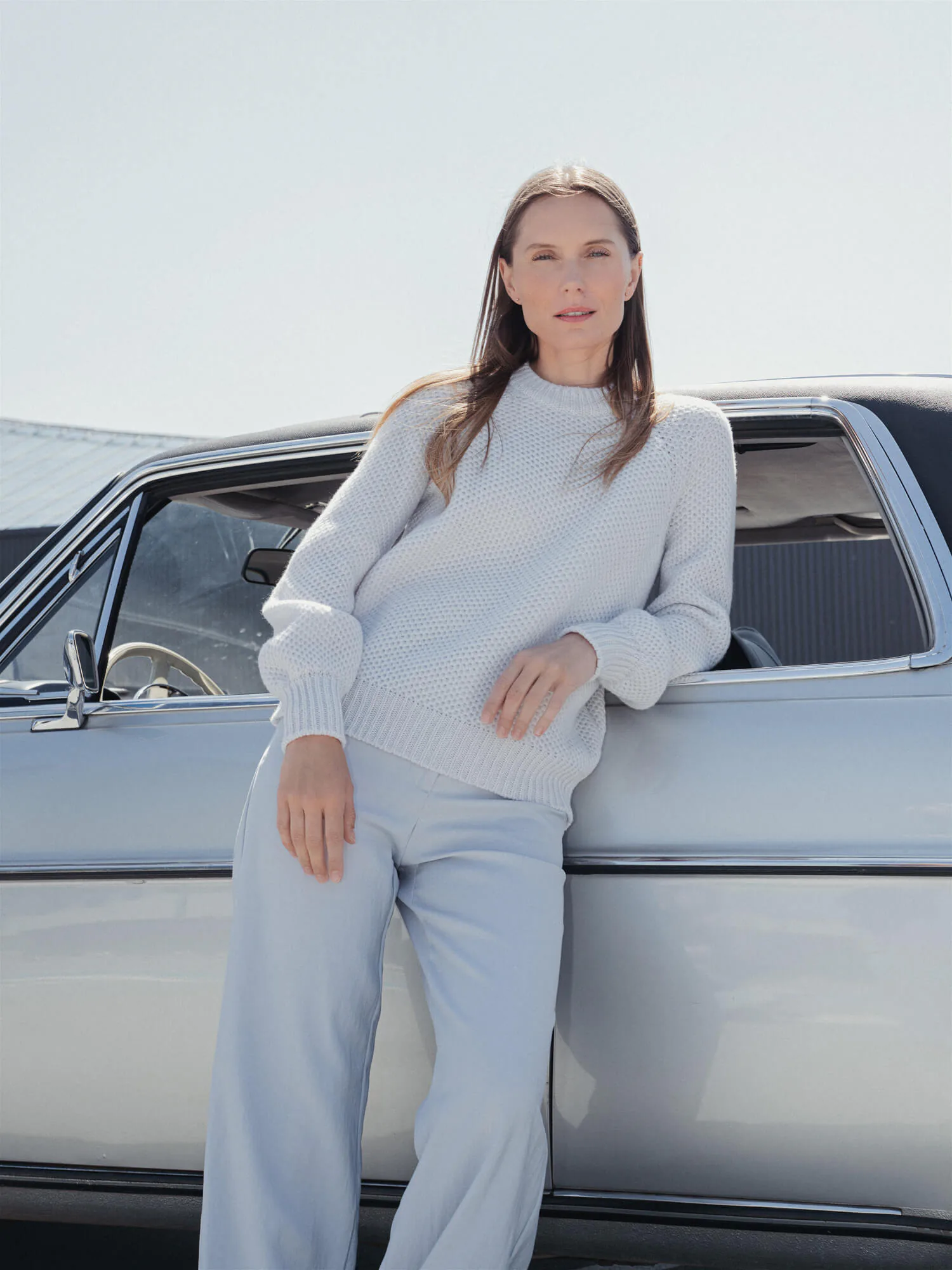 PULLOVER MAGDA AUS KASCHMIR UND MERINOWOLLE