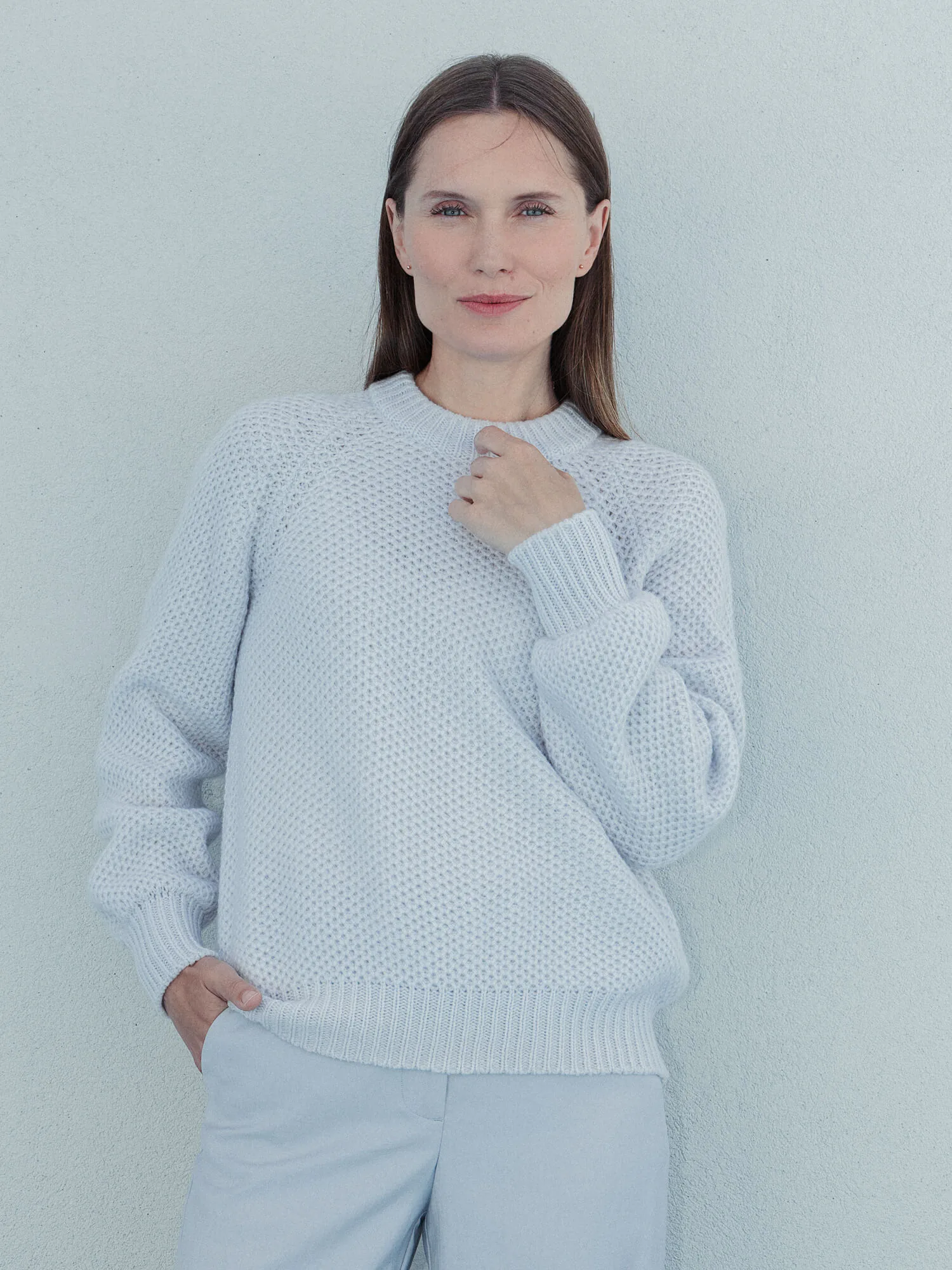 PULLOVER MAGDA AUS KASCHMIR UND MERINOWOLLE