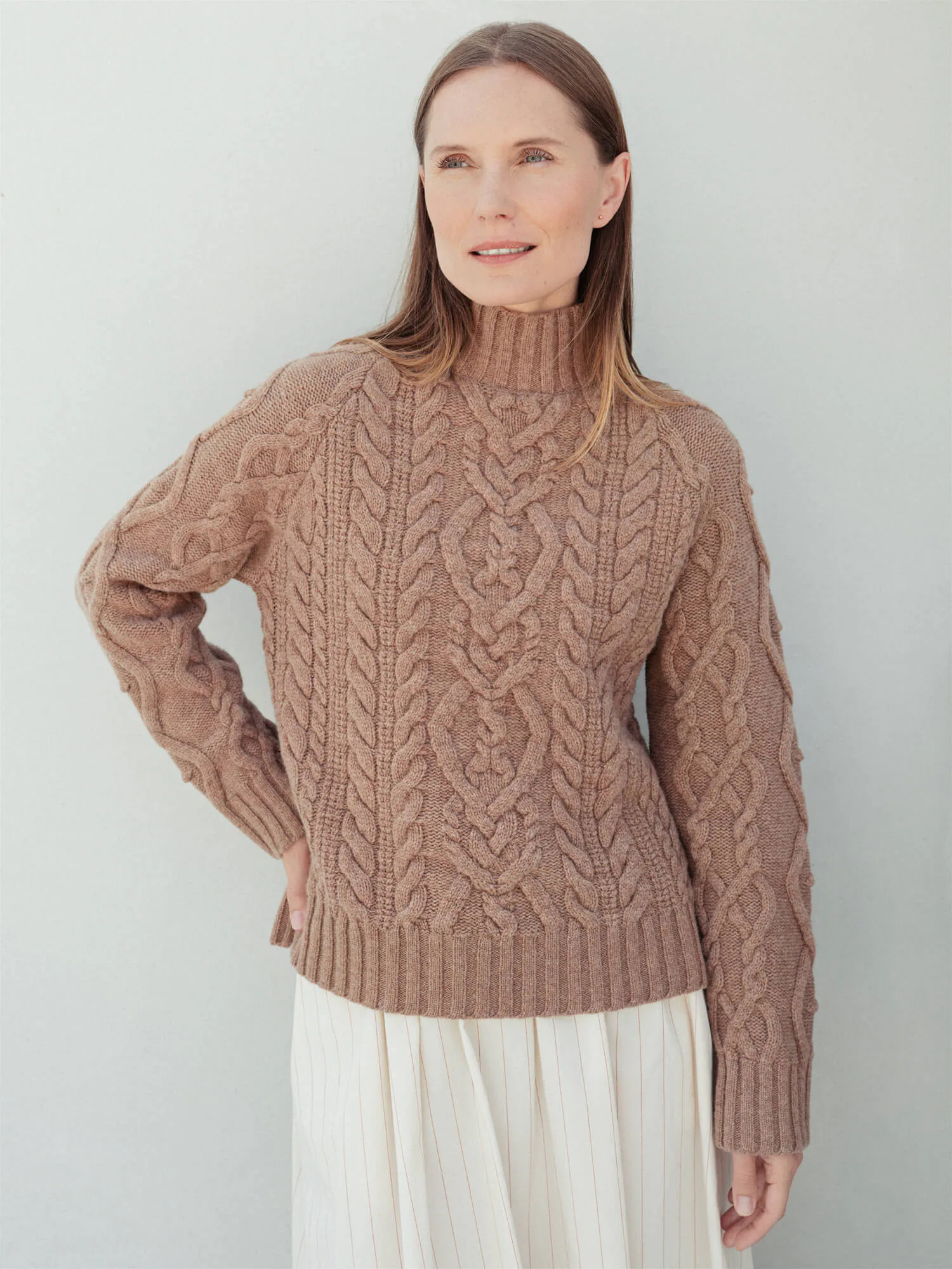 PULLOVER LINA AUS KASCHMIR UND MERINOWOLLE