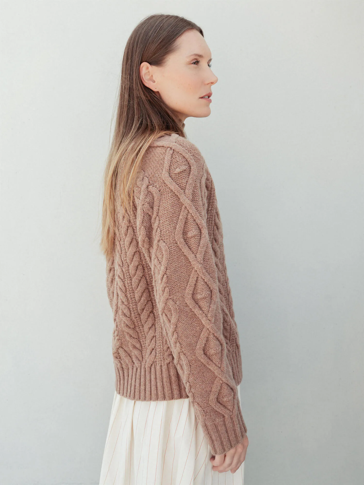 PULLOVER LINA AUS KASCHMIR UND MERINOWOLLE