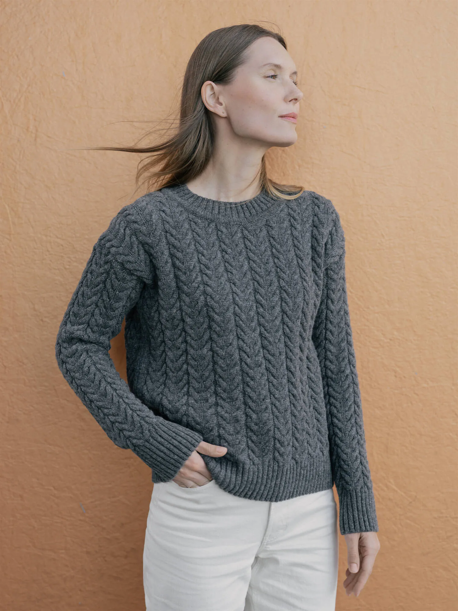 PULLOVER DANA AUS KASCHMIR UND MERINOWOLLE