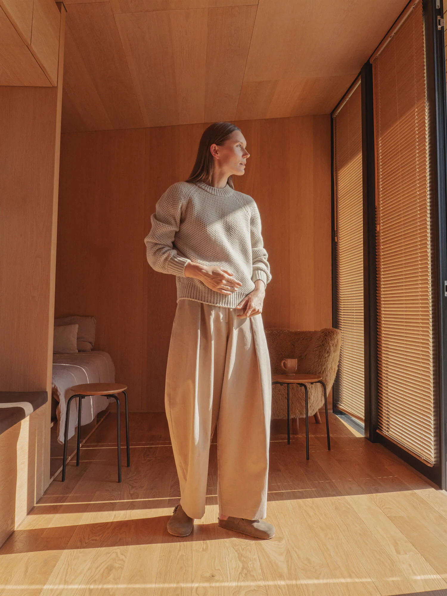 PULLOVER MAGDA AUS KASCHMIR UND MERINOWOLLE