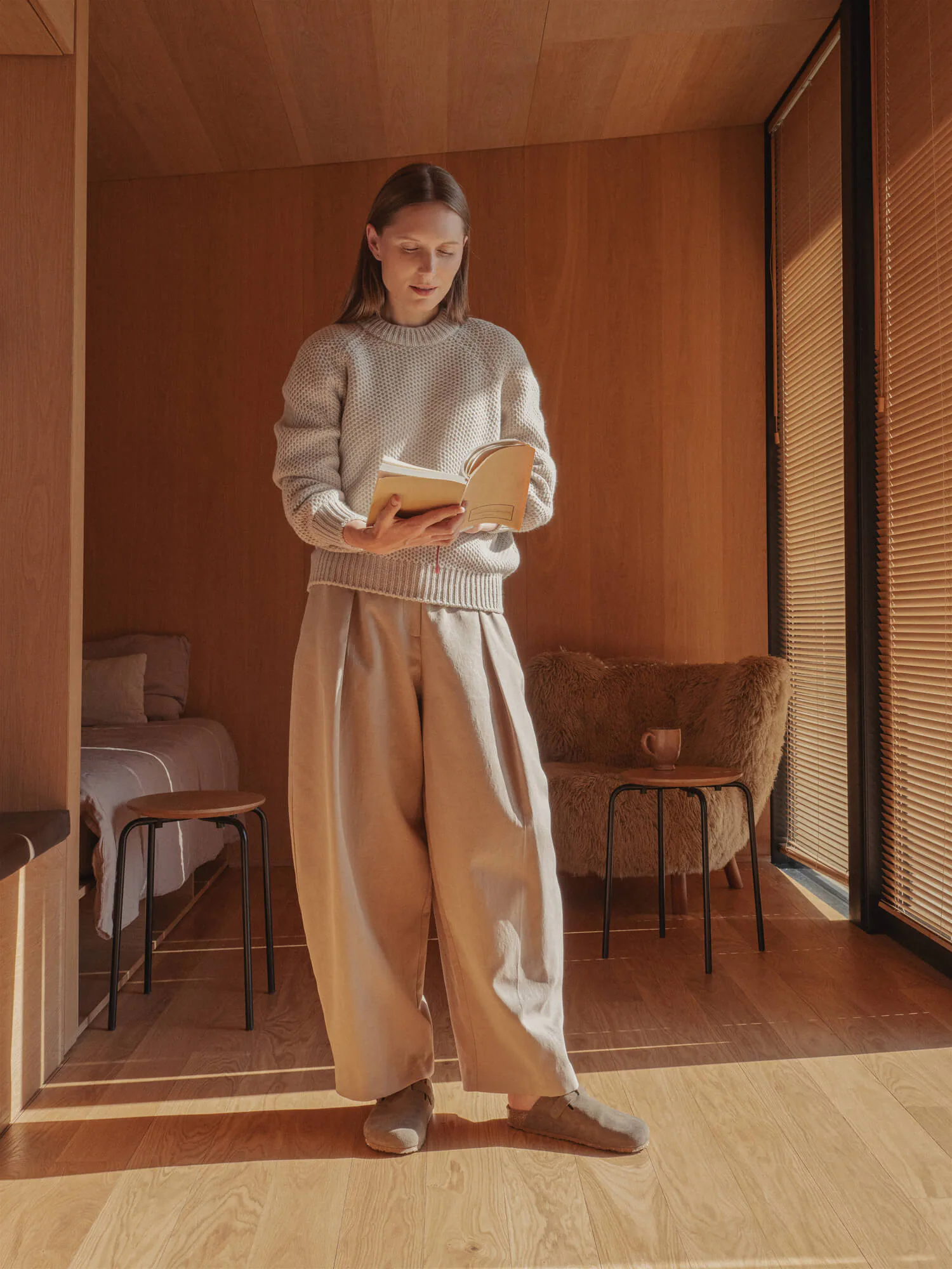 PULLOVER MAGDA AUS KASCHMIR UND MERINOWOLLE