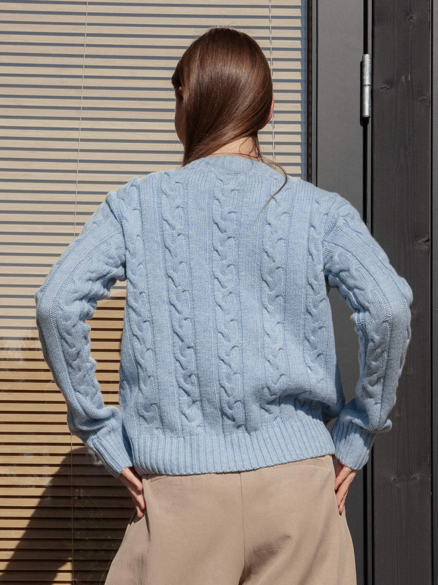 PULLOVER MIGLĖ AUS KASCHMIR UND MERINOWOLLE