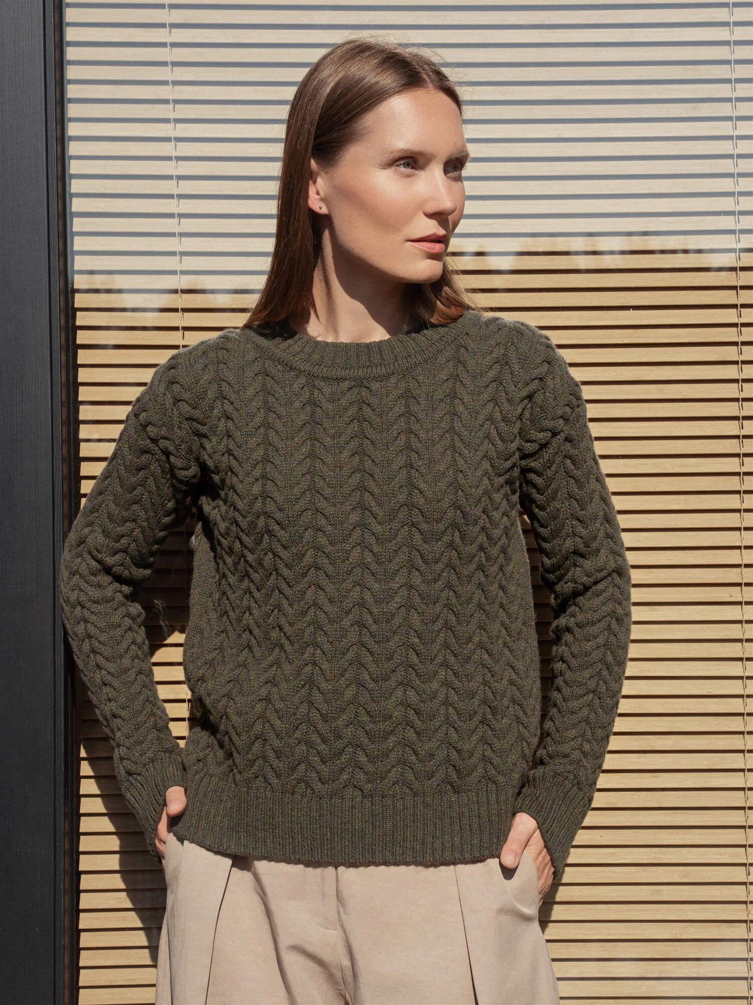 PULLOVER DANA AUS KASCHMIR UND MERINOWOLLE