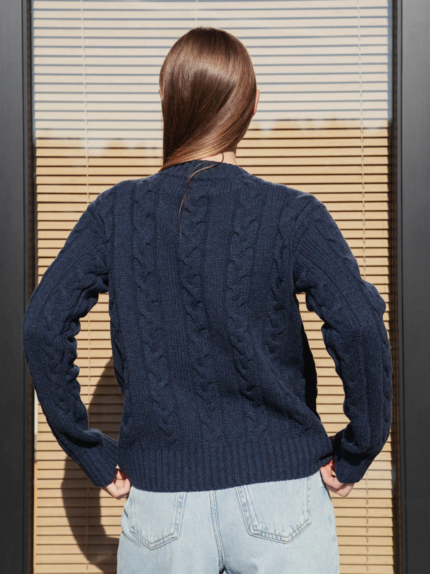 PULLOVER MIGLĖ AUS KASCHMIR UND MERINOWOLLE