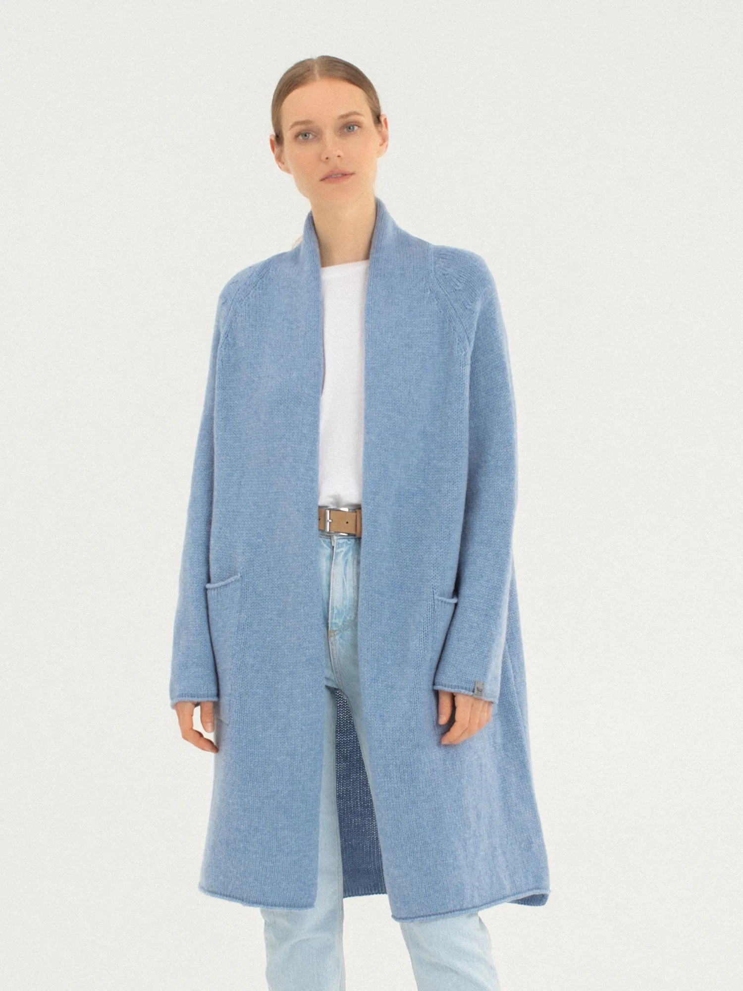 STRICKJACKE SARA AUS KASCHMIR UND MERINOWOLLE