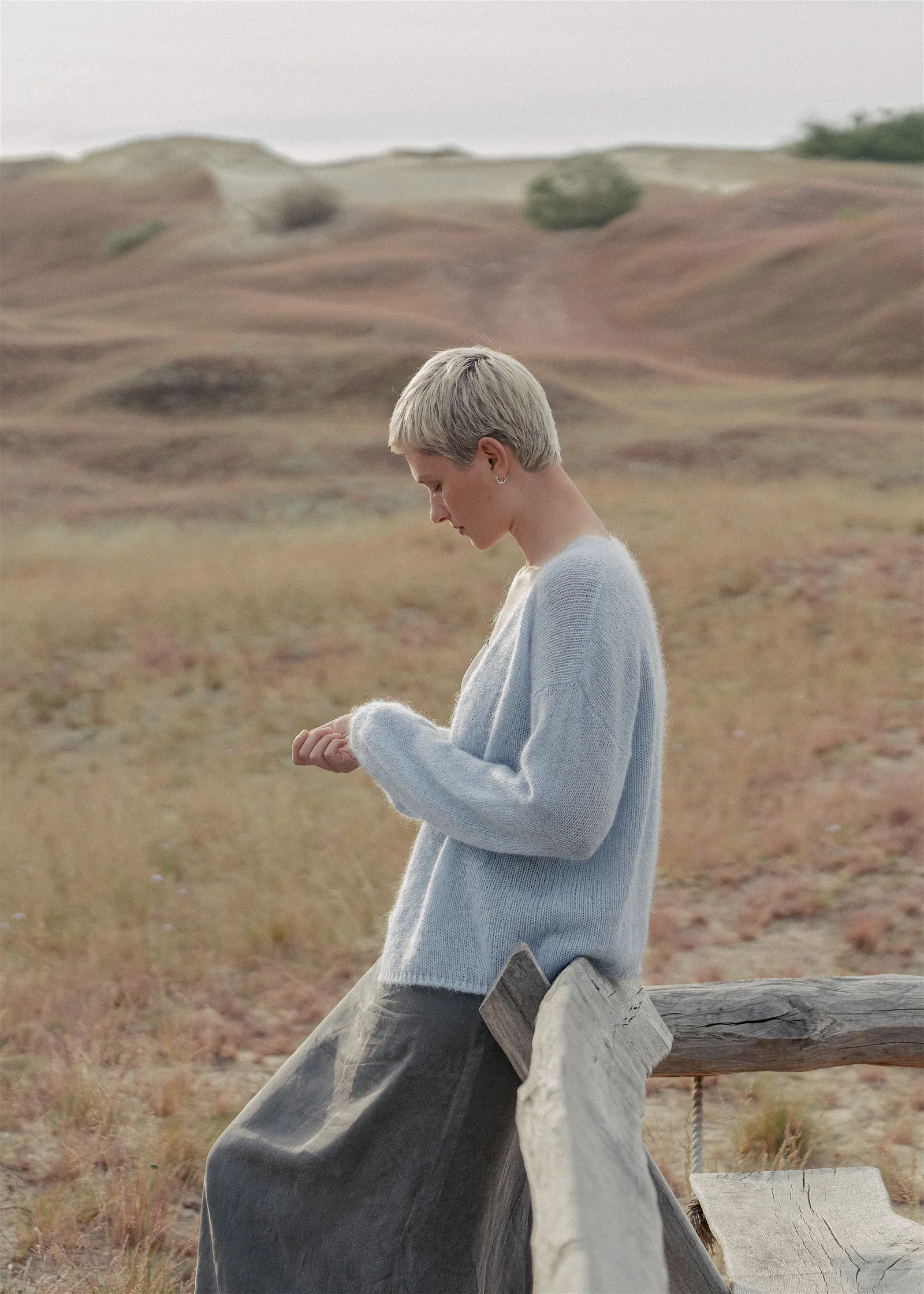 STRICKJACKE AMANDA AUS MOHAIR UND MERINOWOLLE