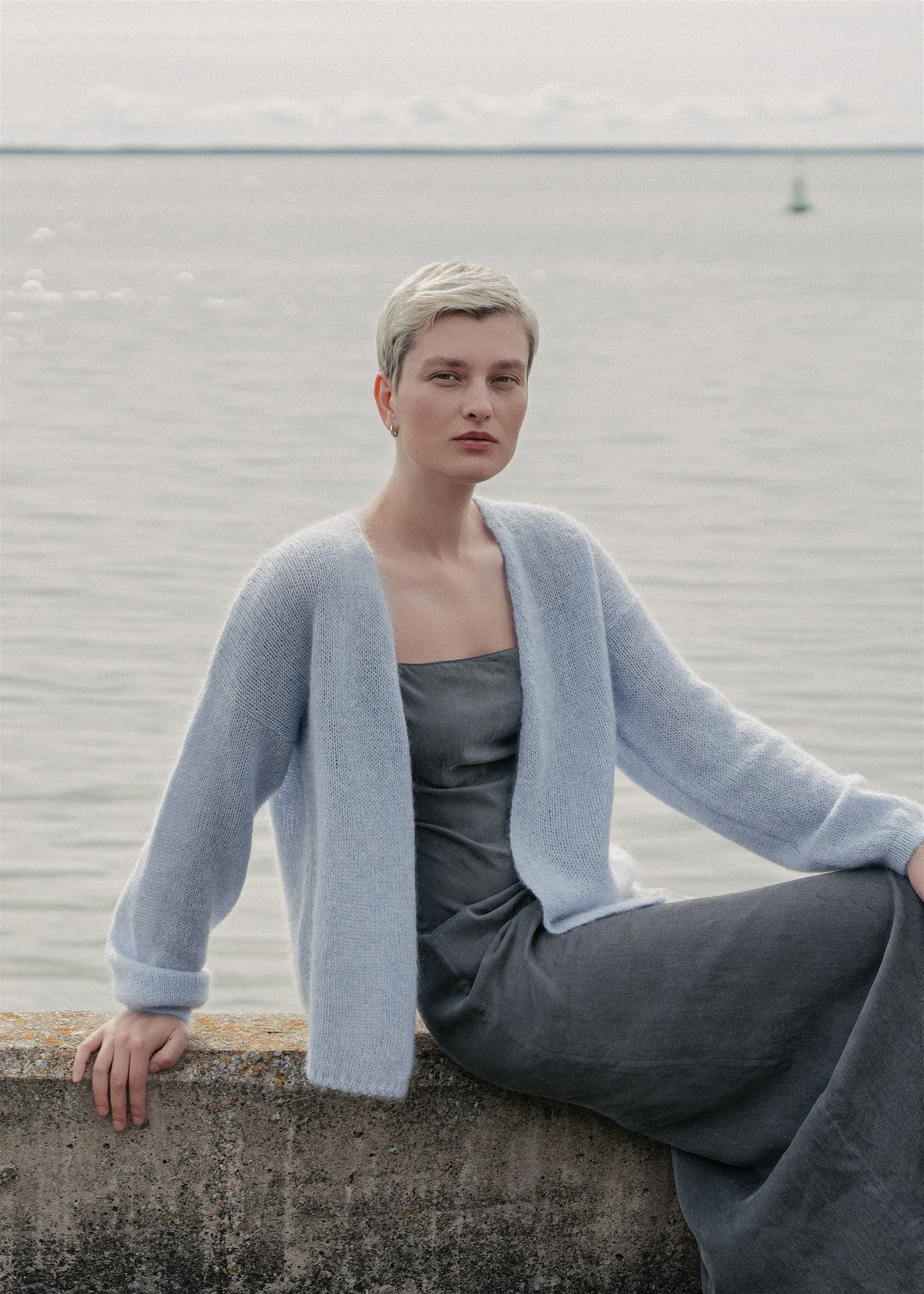 STRICKJACKE AMANDA AUS MOHAIR UND MERINOWOLLE