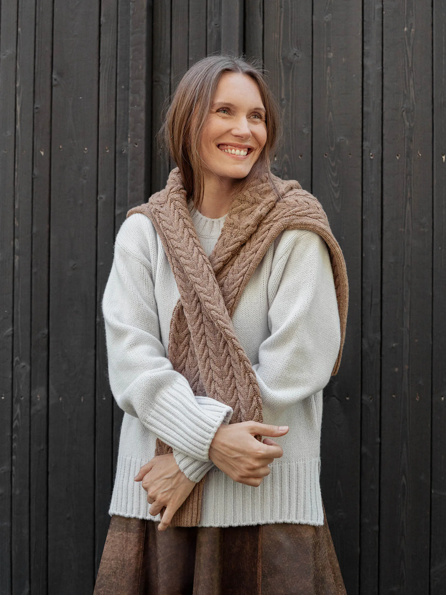PULLOVER MARI AUS KASCHMIR UND MERINOWOLLE