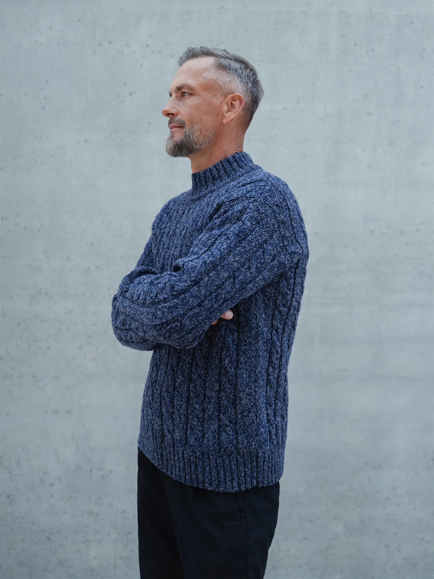 PULLOVER MARK AUS MERINOWOLLE