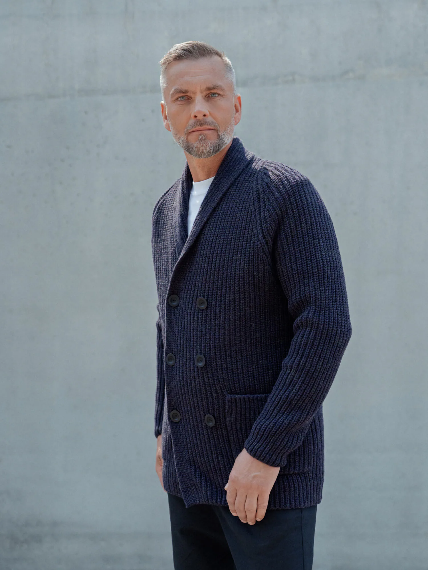 STRICKJACKE HARRY AUS MERINOWOLLE