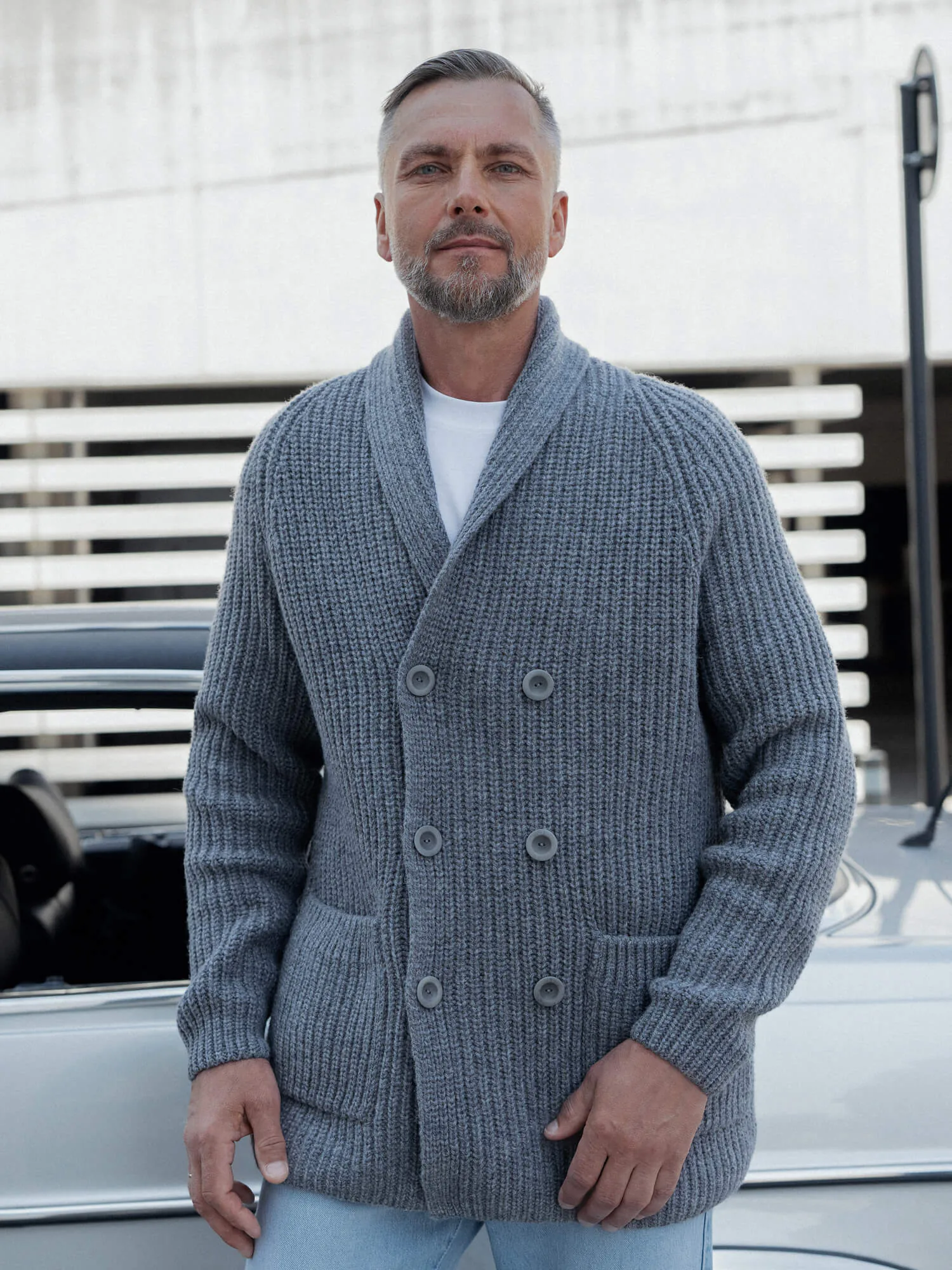 STRICKJACKE HARRY AUS MERINOWOLLE