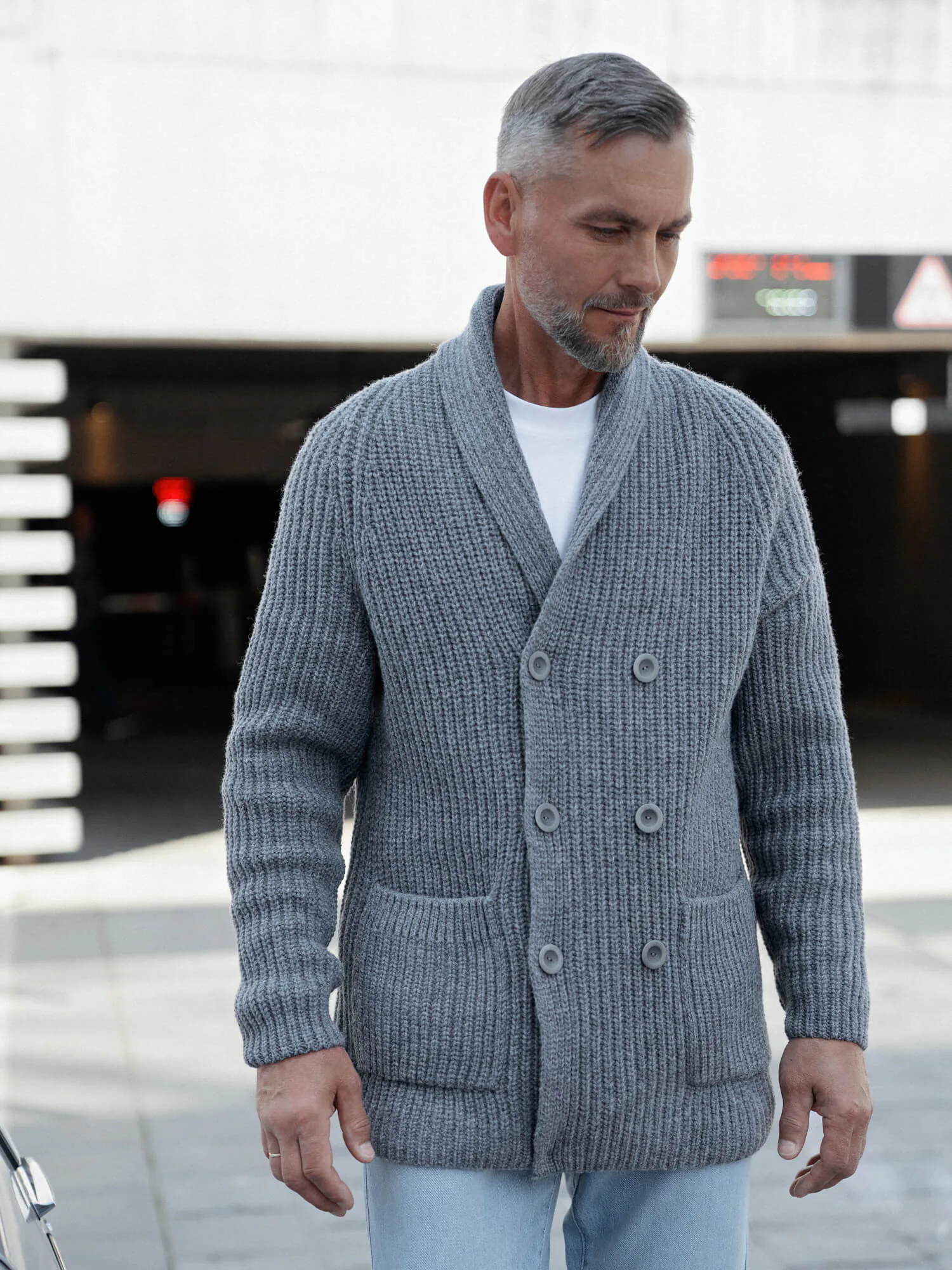 STRICKJACKE HARRY AUS MERINOWOLLE