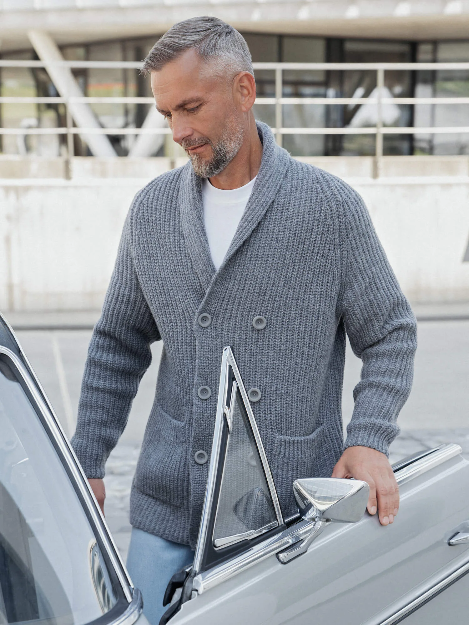 STRICKJACKE HARRY AUS MERINOWOLLE