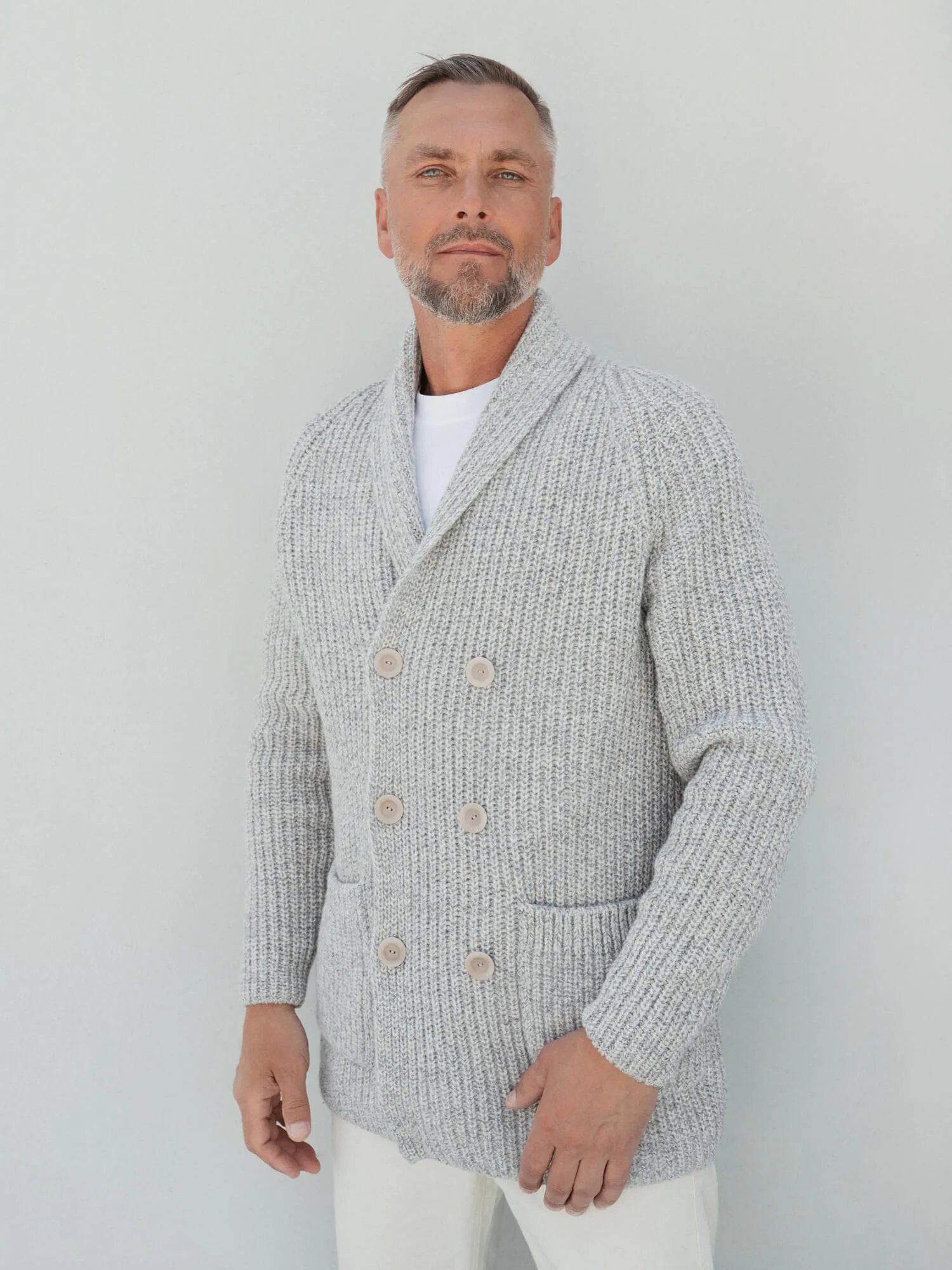 STRICKJACKE HARRY AUS MERINOWOLLE
