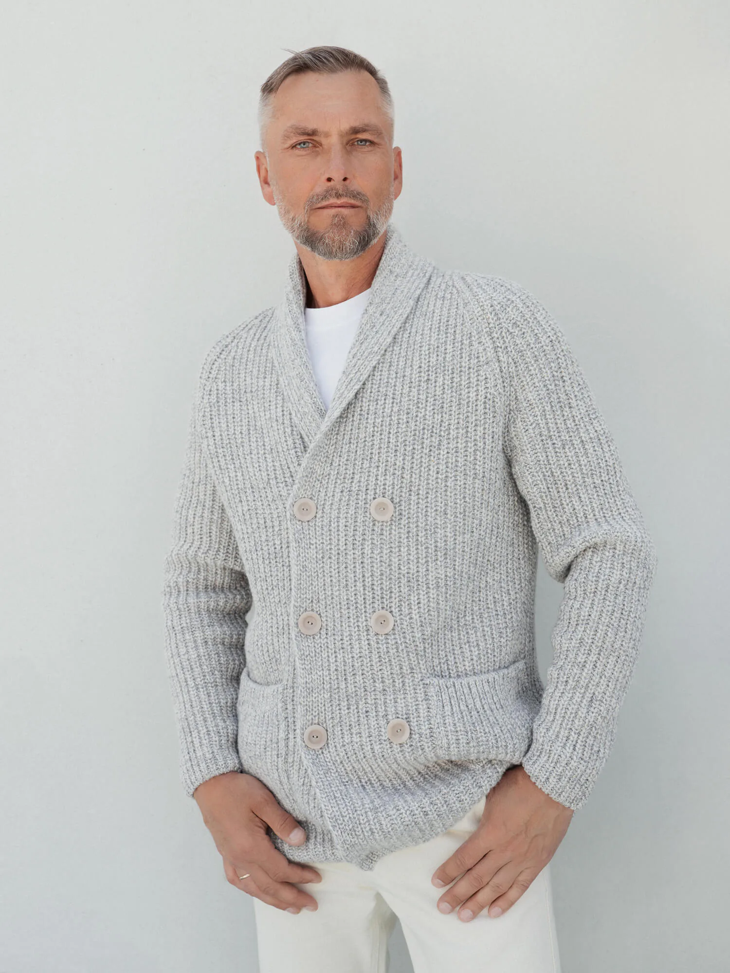 STRICKJACKE HARRY AUS MERINOWOLLE