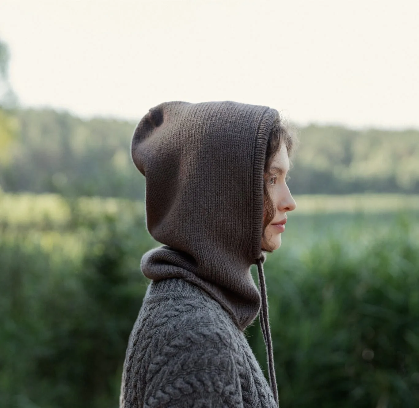 BALACLAVA DULKSNA AUS KASCHMIR UND MERINOWOLLE