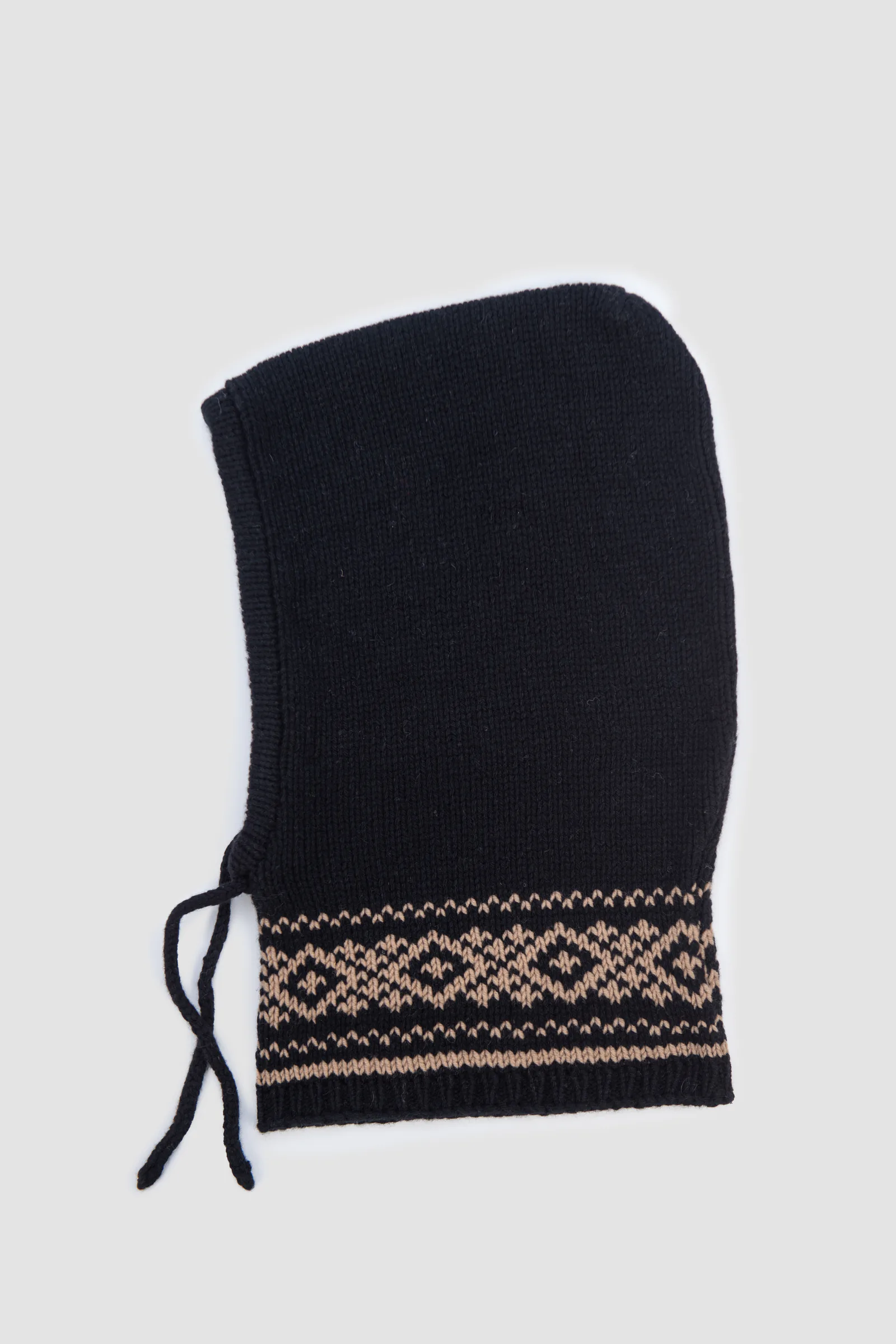 BALACLAVA PŪGA AUS KASCHMIR UND MERINOWOLLE