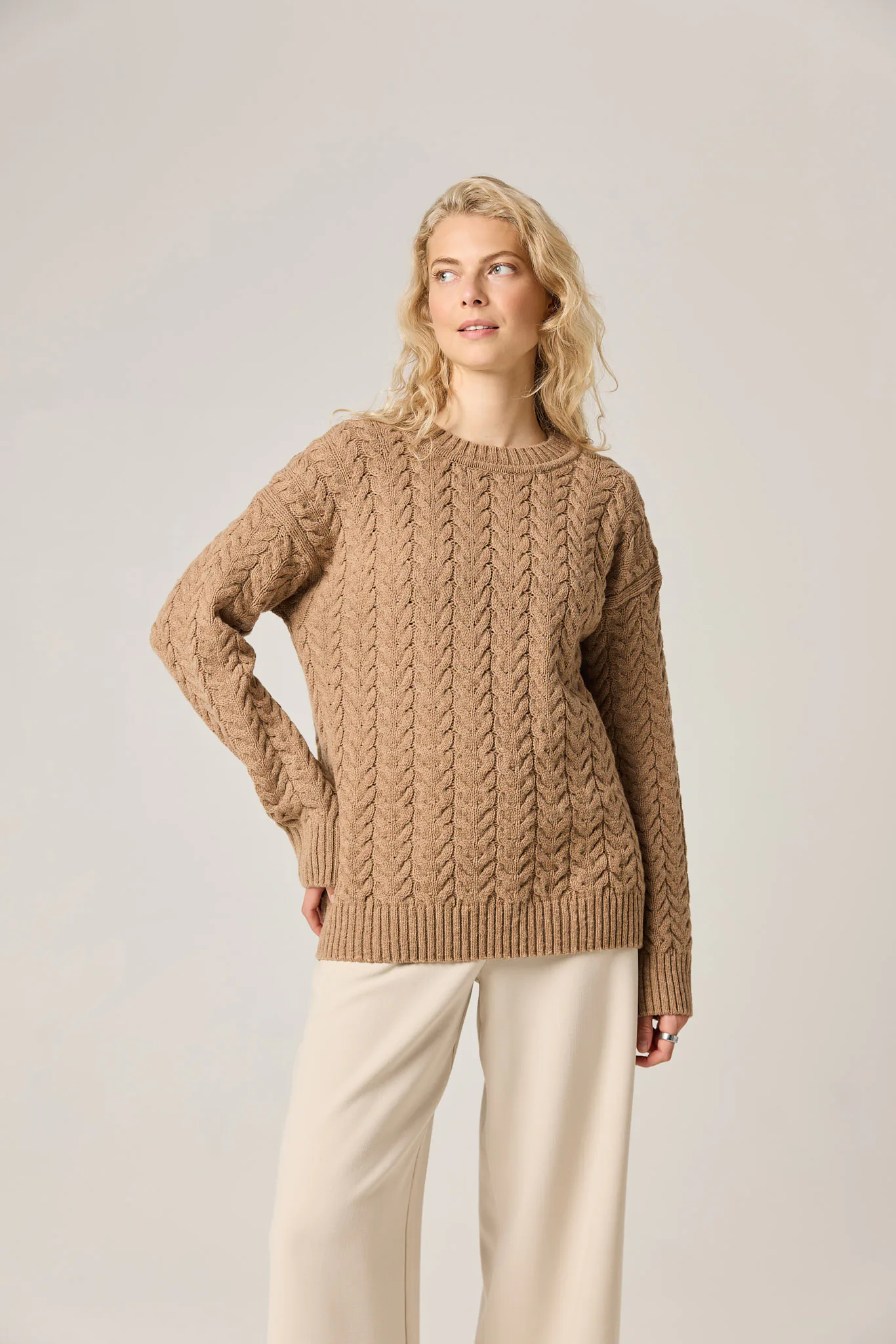 PULLOVER DANA AUS KASCHMIR UND MERINOWOLLE