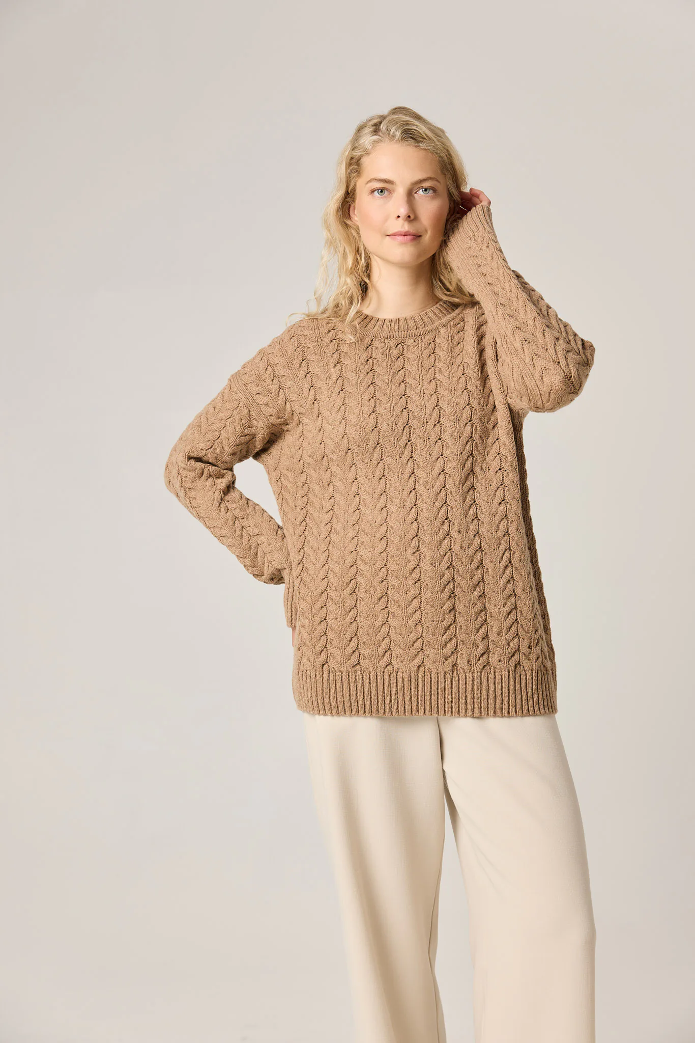 PULLOVER DANA AUS KASCHMIR UND MERINOWOLLE