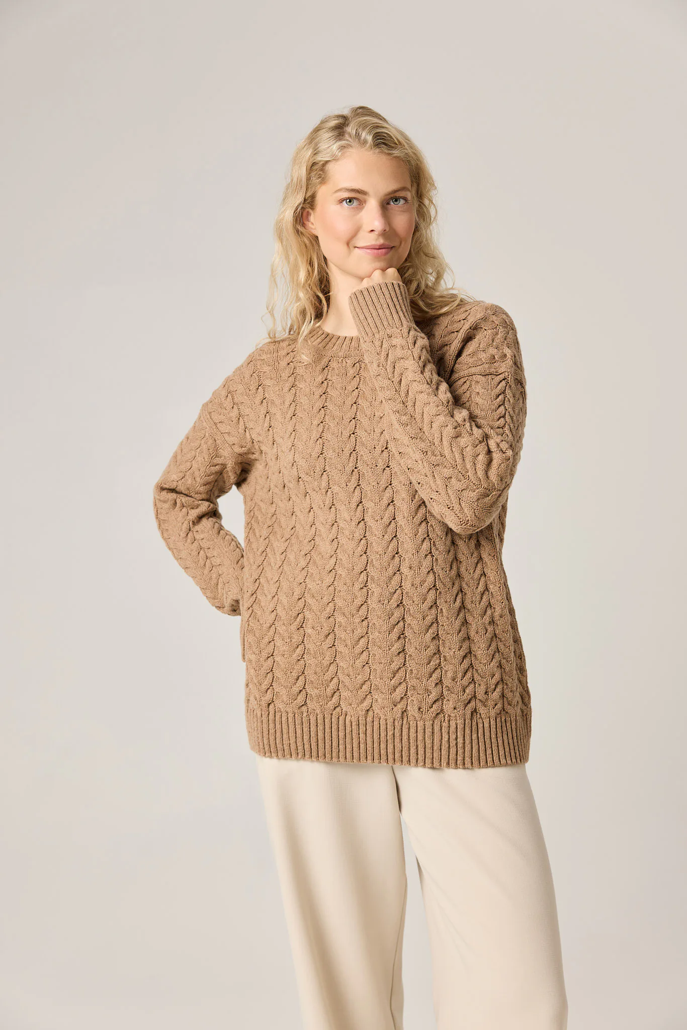 PULLOVER DANA AUS KASCHMIR UND MERINOWOLLE