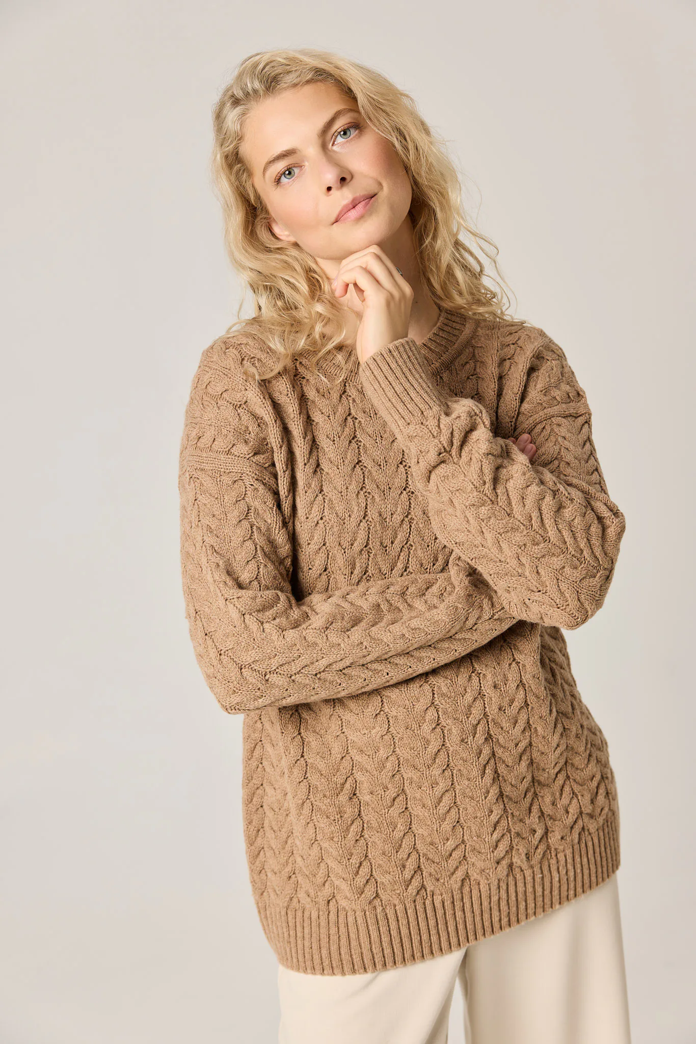 PULLOVER DANA AUS KASCHMIR UND MERINOWOLLE