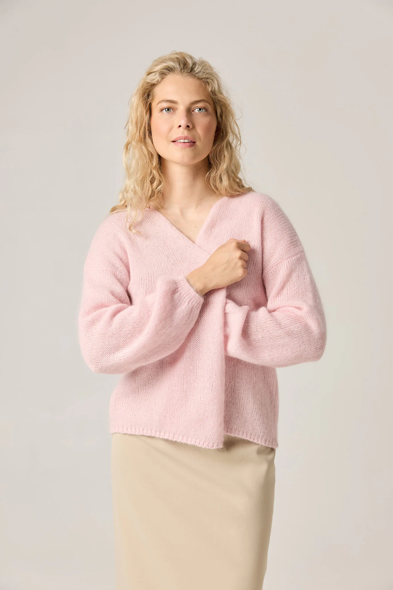 STRICKJACKE AMANDA AUS MOHAIR UND MERINOWOLLE
