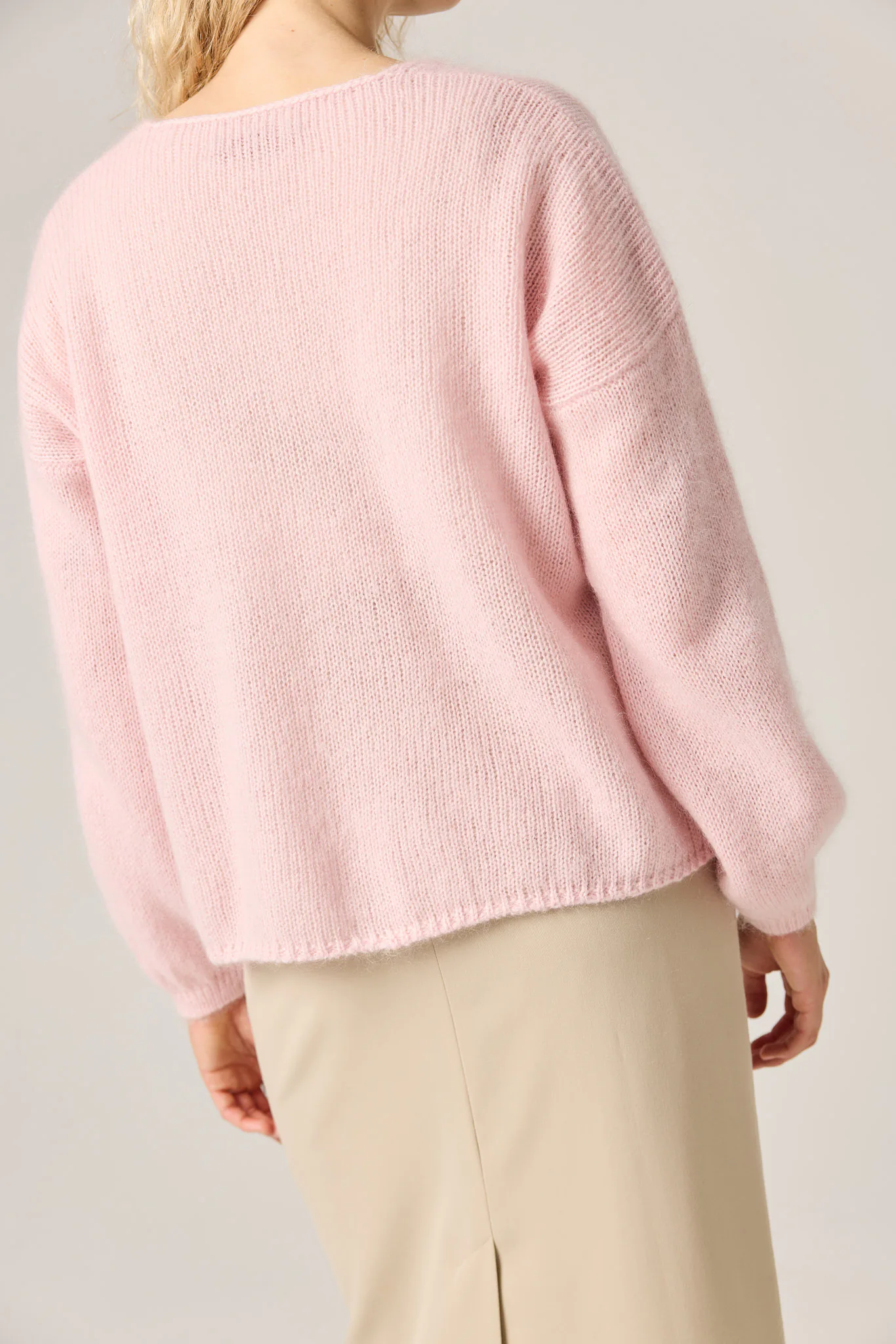 STRICKJACKE AMANDA AUS MOHAIR UND MERINOWOLLE