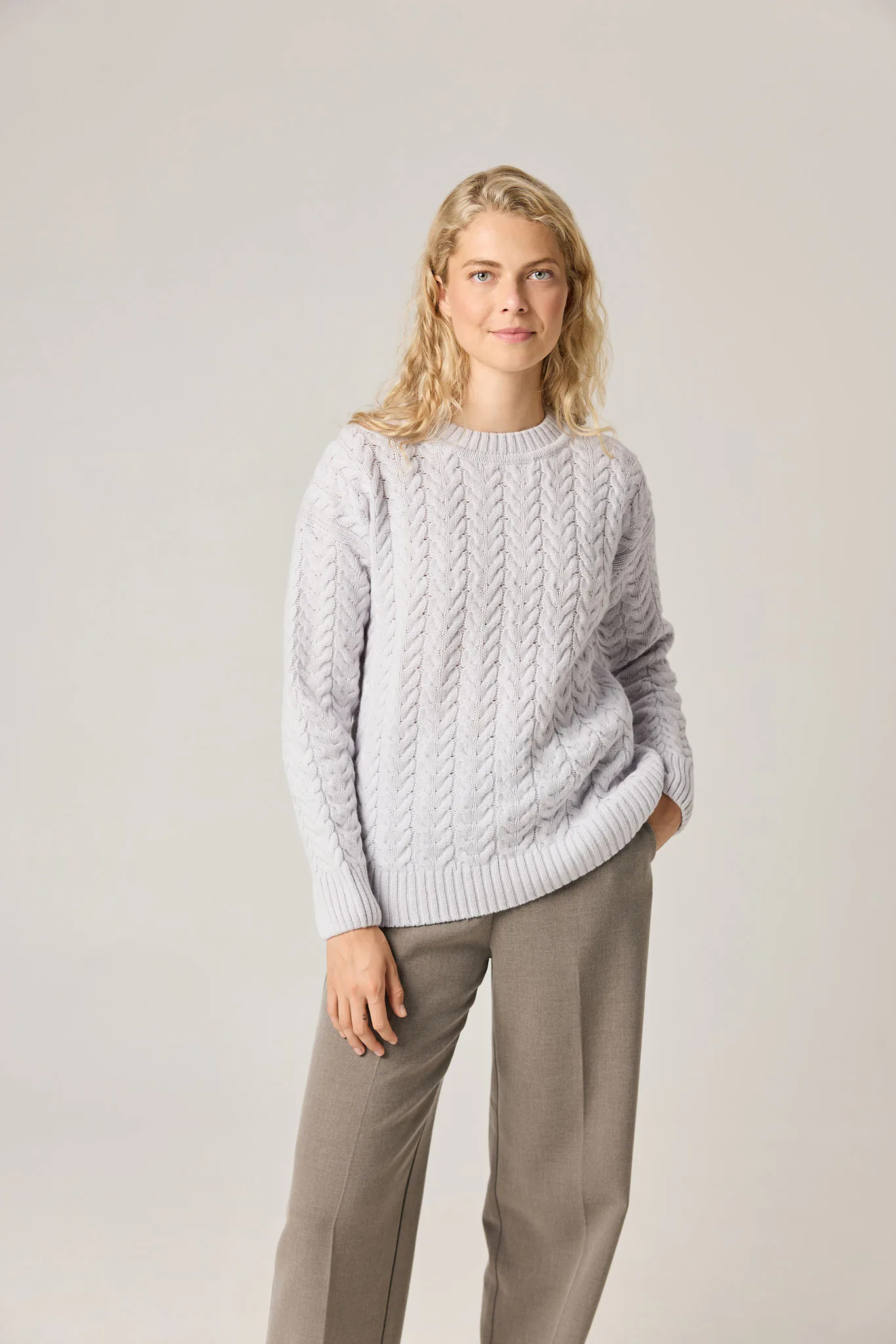 PULLOVER DANA AUS KASCHMIR UND MERINOWOLLE