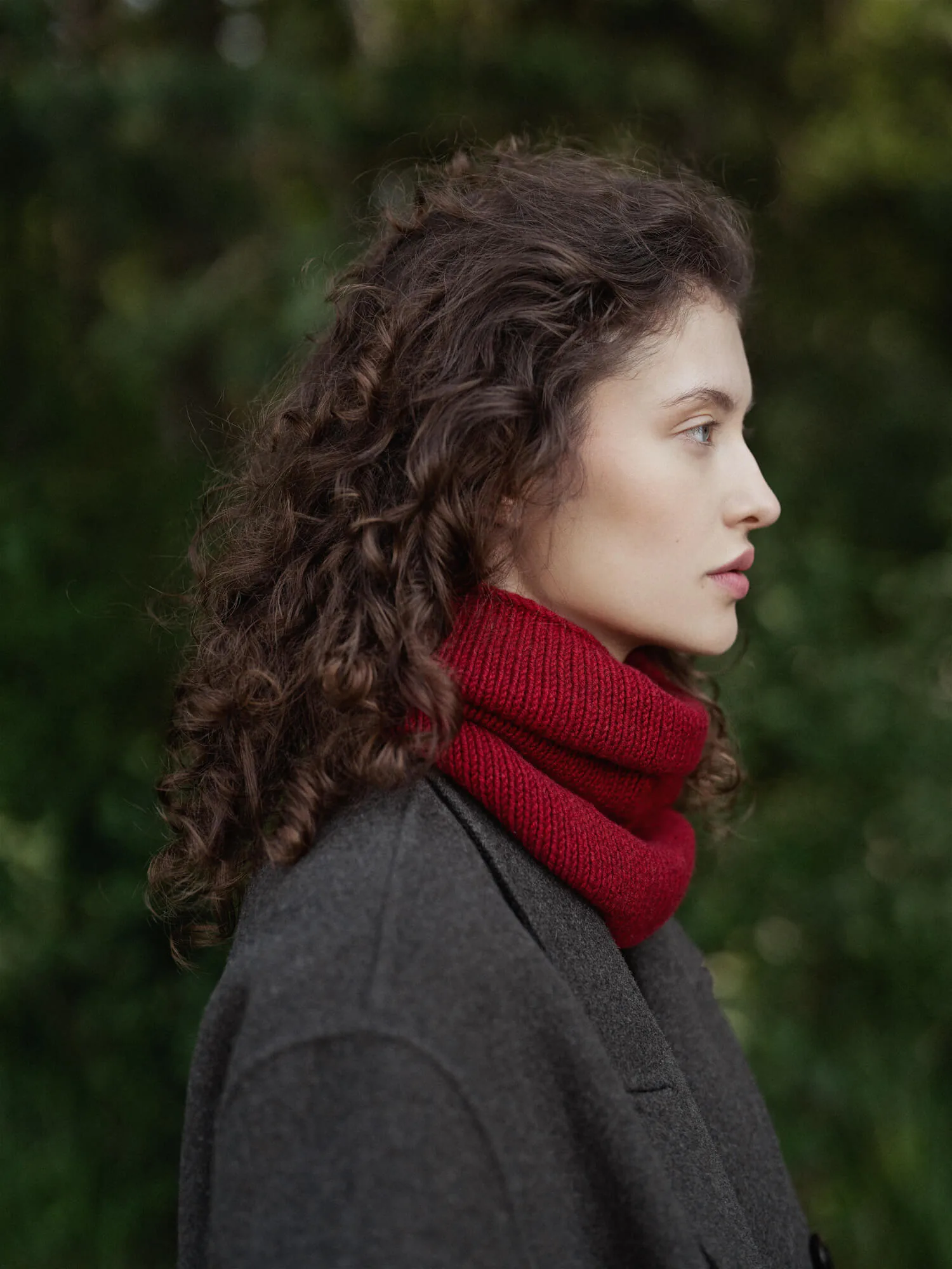 CASHMERE & MERINO WOOL NECK WARMER LUNA
