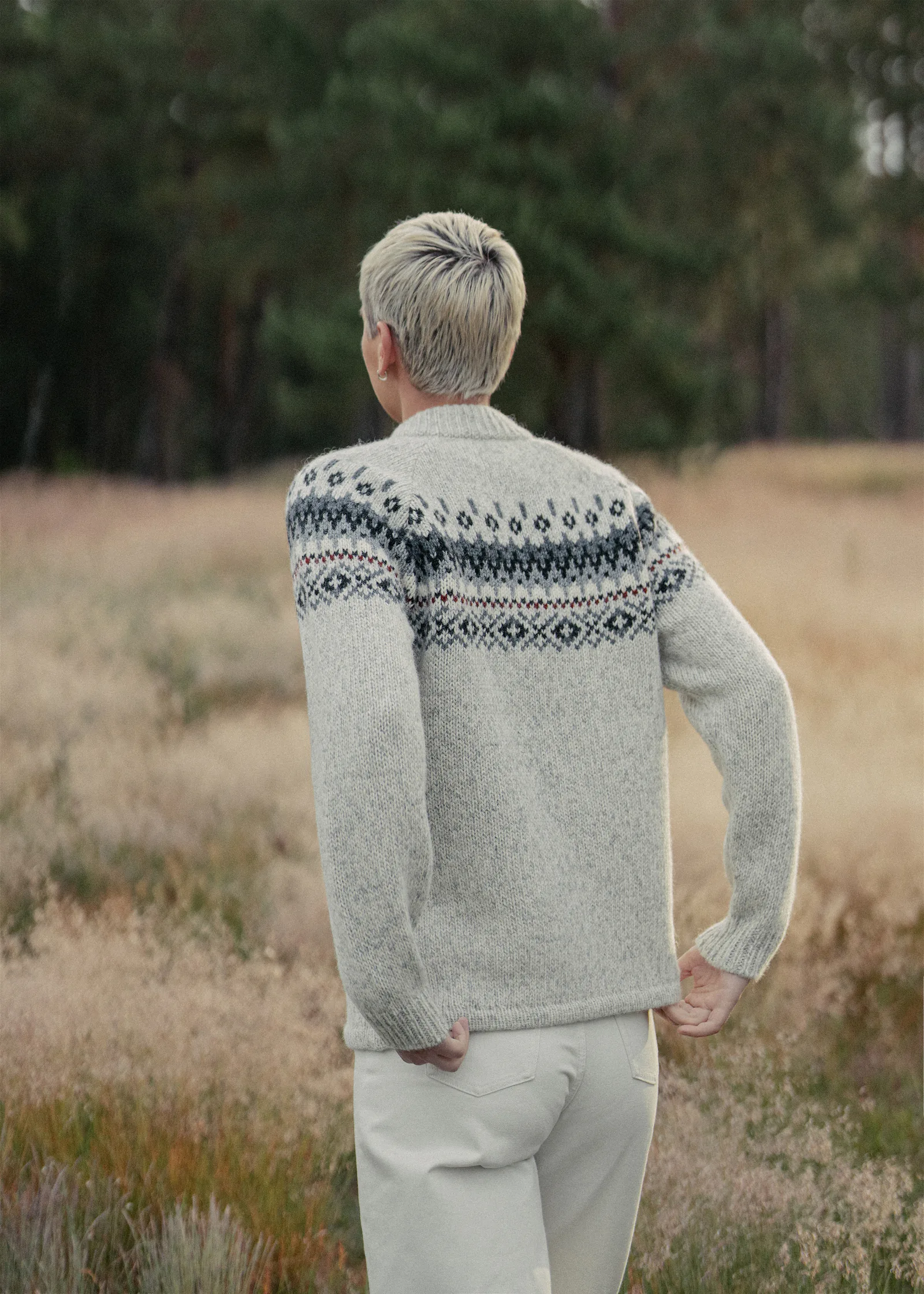 STRICKJACKE ŠILUMA AUS SKANDINAVISCHER WOLLE