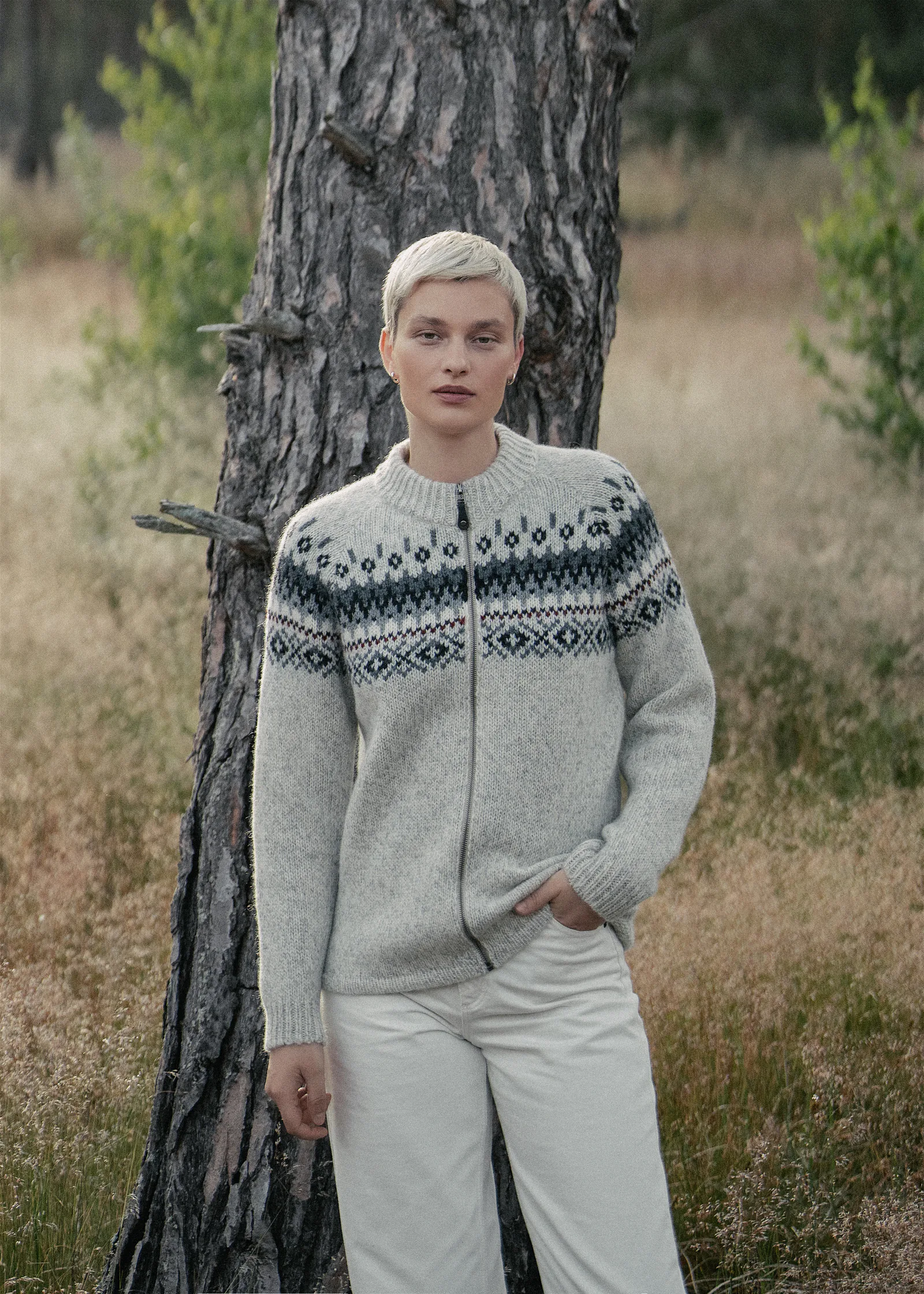 STRICKJACKE ŠILUMA AUS SKANDINAVISCHER WOLLE