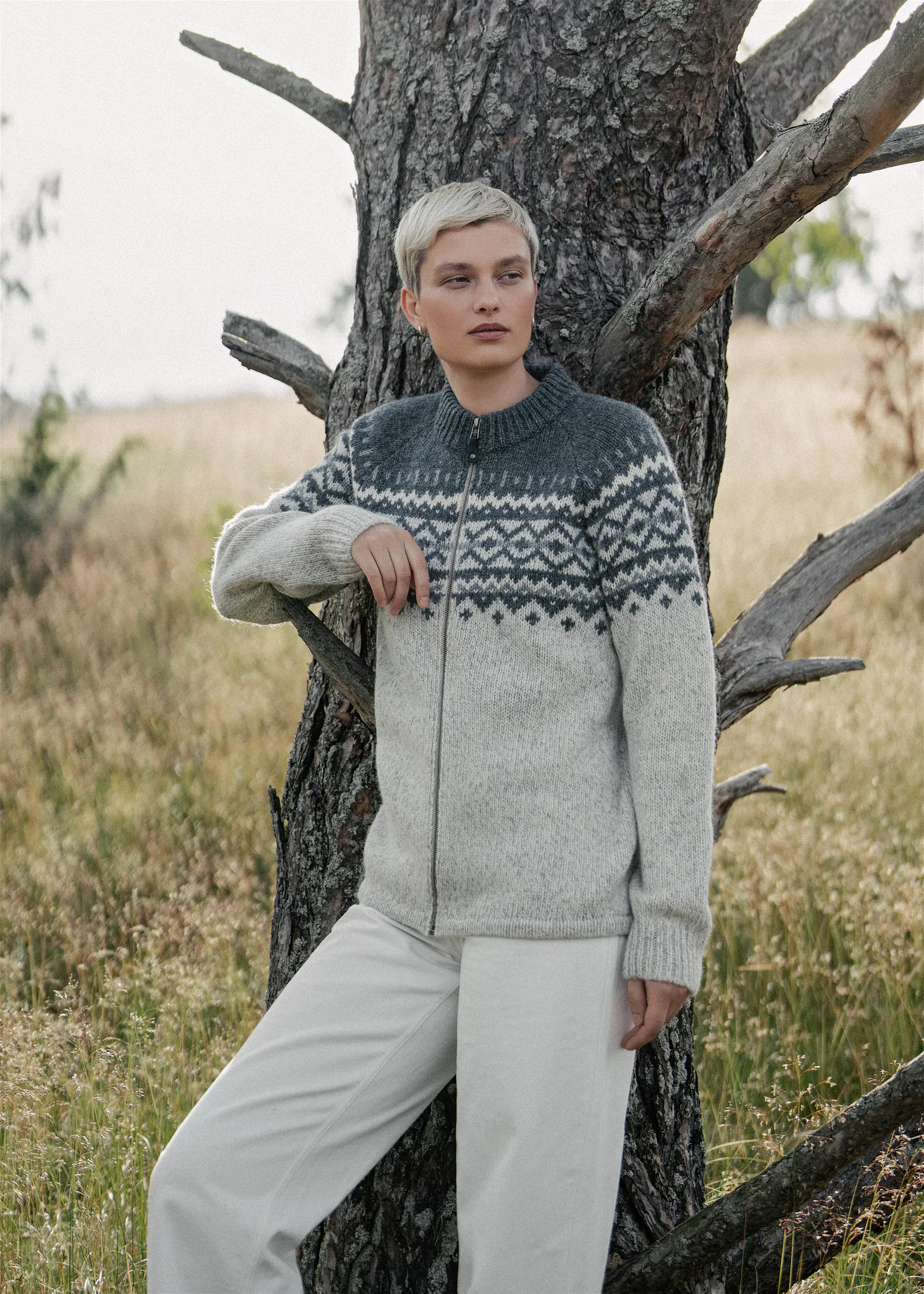 STRICKJACKE DARGANA AUS SKANDINAVISCHER WOLLE