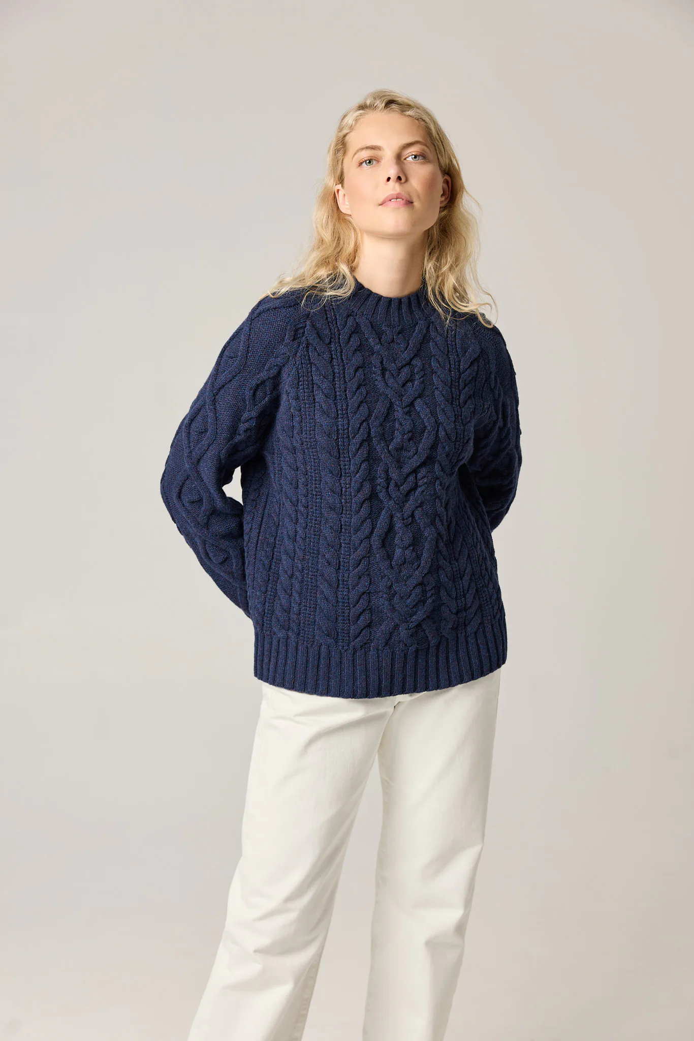 PULLOVER BALTIJA AUS KASCHMIR UND MERINOWOLLE